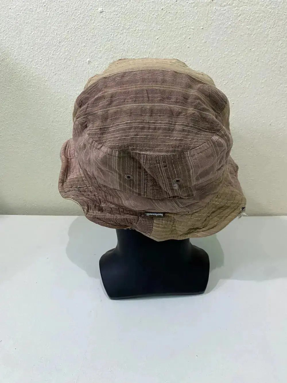 Japanese Brand Japanese Brand Patchwork Bucket Hat Size ONE SIZE - 5 Thumbnail