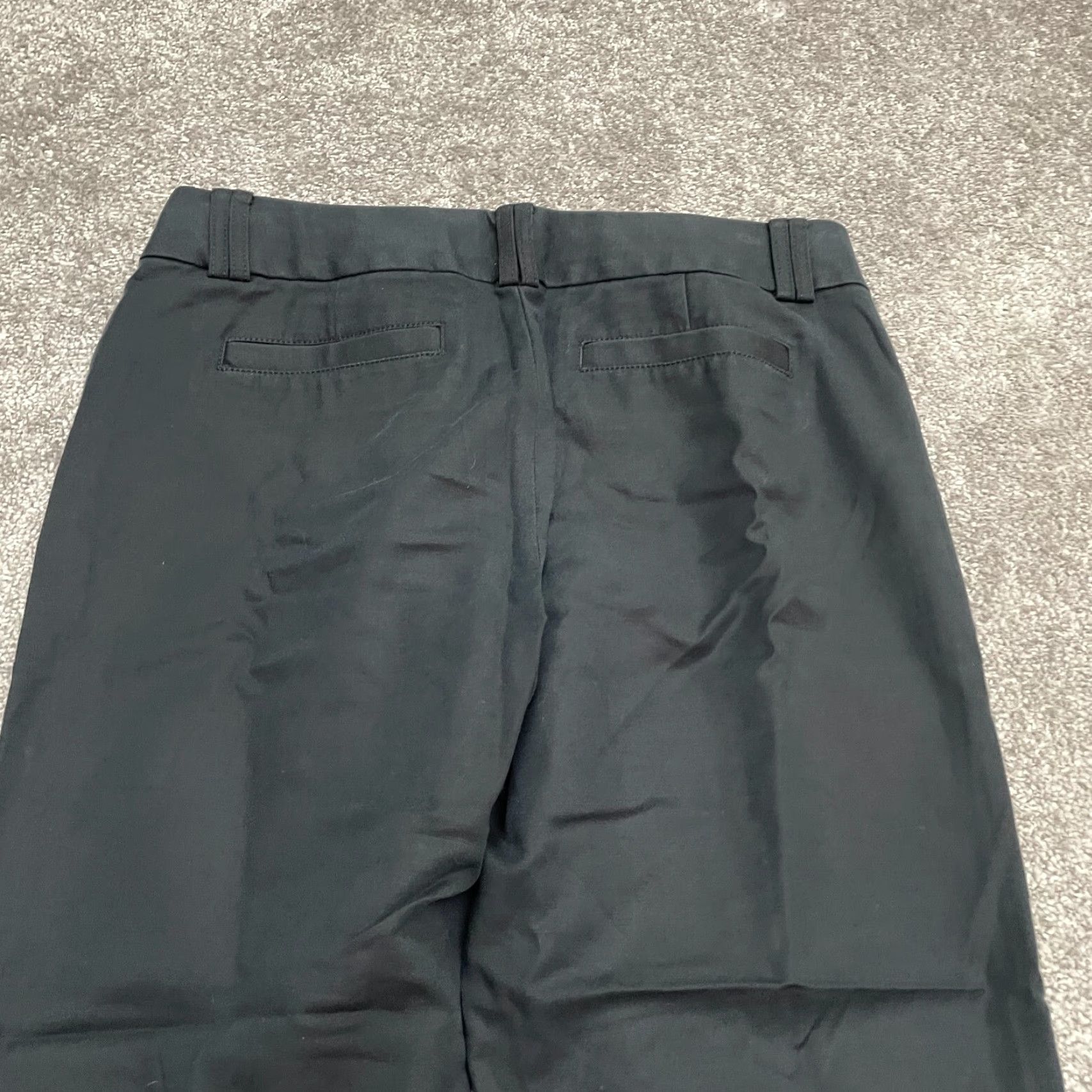 Banana Republic Banana Republic Martin-Fit Dress Pants Women 10 Black Straight 32x24.5 Casual City Preppy Mens Womens Size 32" / US 10 / IT 46 - 4 Thumbnail