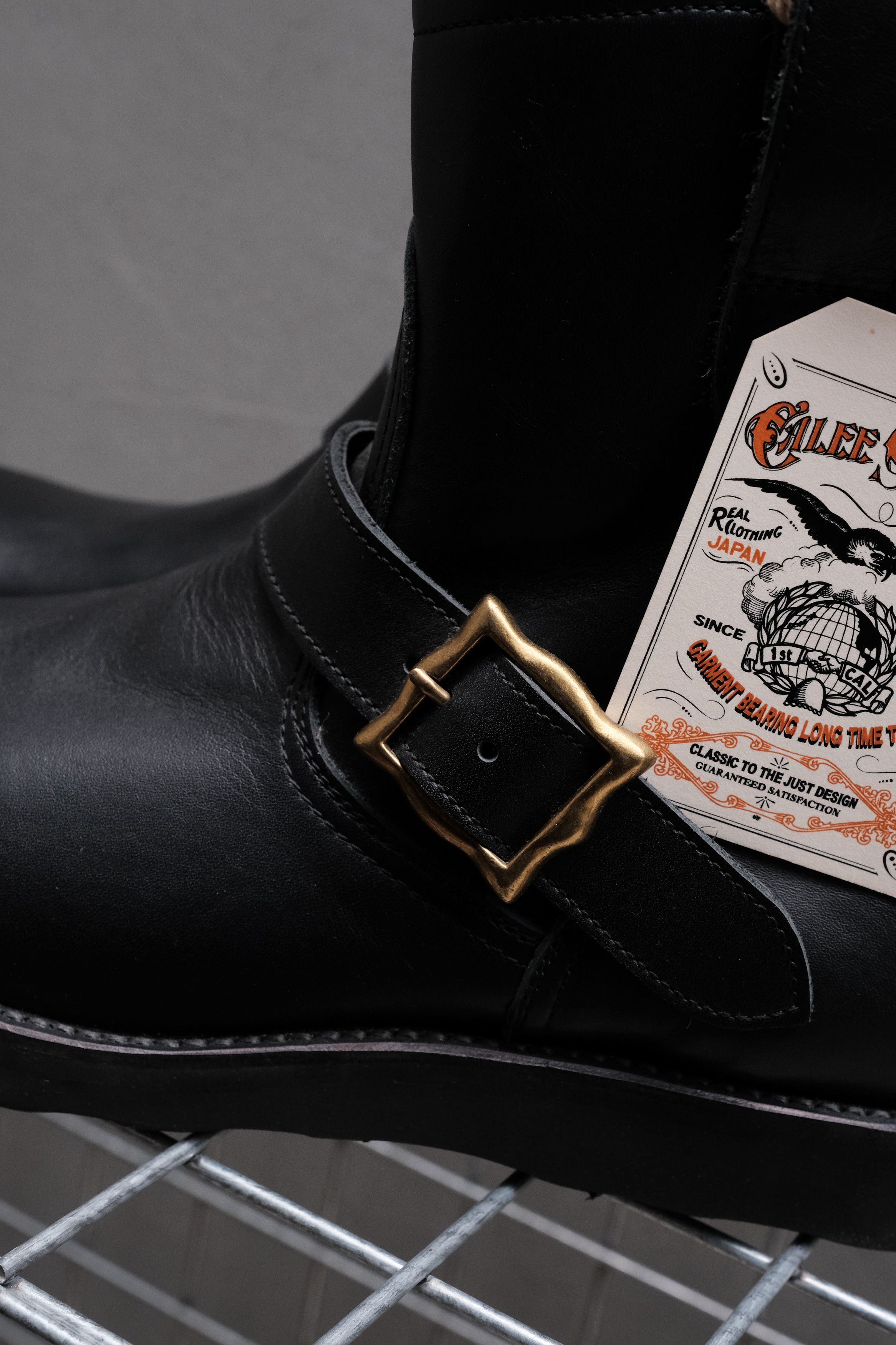 Other CALEE Leather Engineer Boots Black Size US 10 / EU 43 - 5 Thumbnail