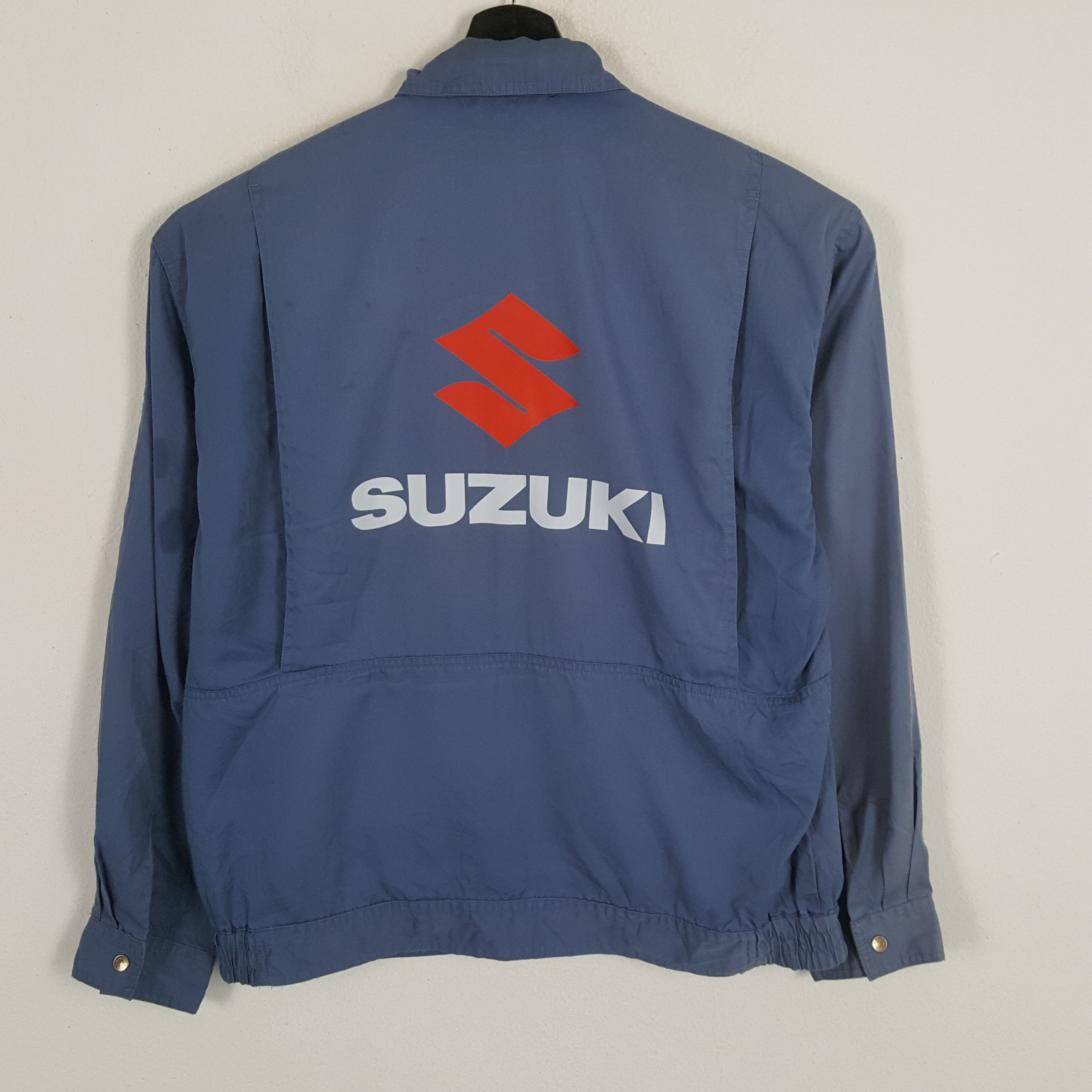 SUZUKI Japanese Motorsports Workwear Custom Art Jacket