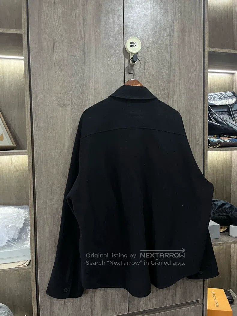 Balenciaga Balenciaga Wool Snap-Up Oversized Coat Size US S / EU 44-46 / 1 - 9 Thumbnail