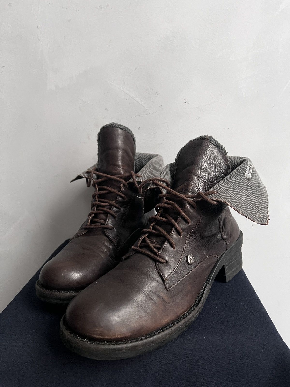 Dirk Bikkembergs Leather Boots Dirk Bikkembergs Style lace-up Combat Size US 7.5 / EU 40-41 - 7 Thumbnail