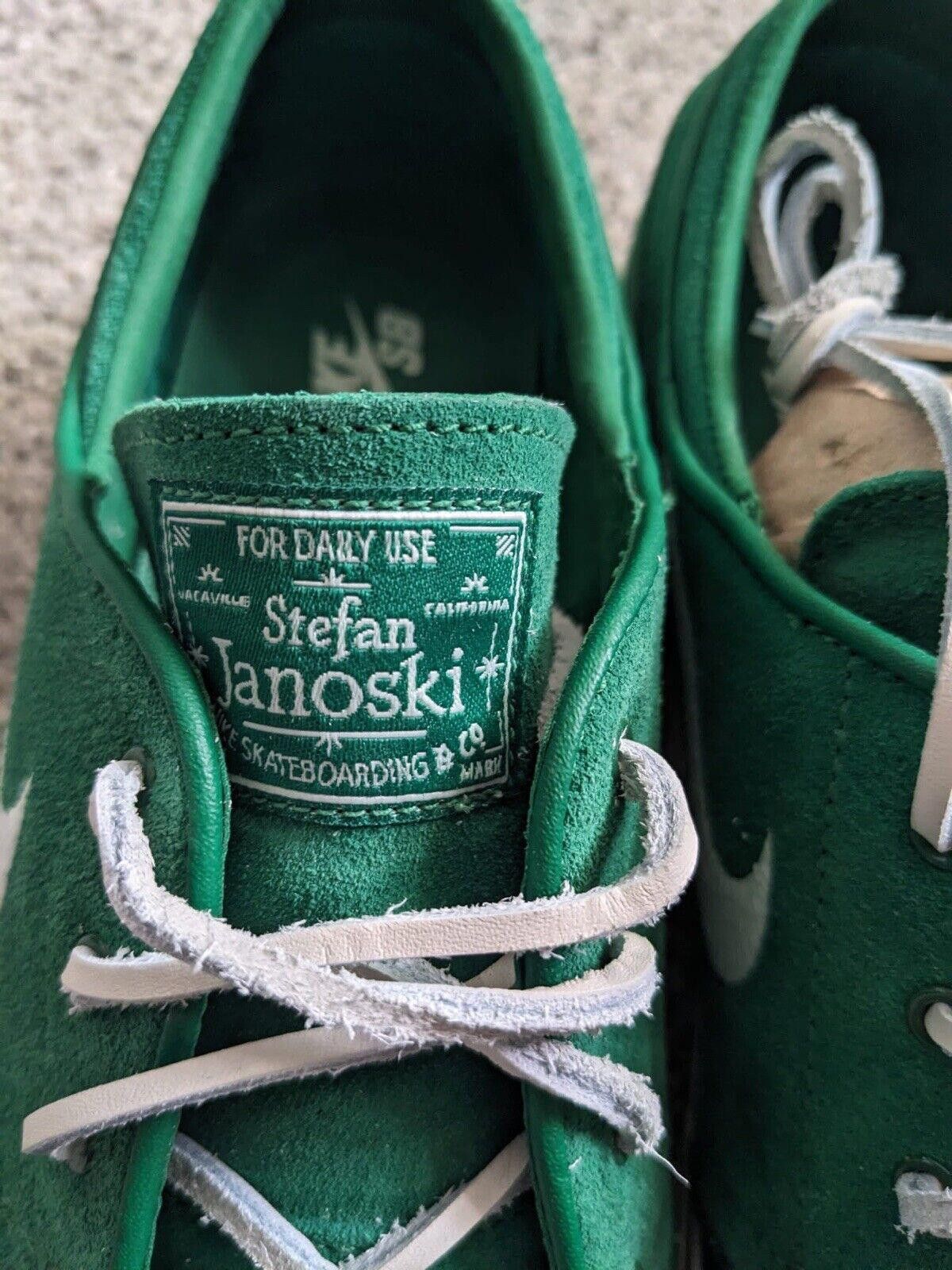 Nike 2010 Nike SB ZOOM Stefan Janoski Pine Green 333824-300 Size US 10.5 / EU 43-44 - 4 Thumbnail
