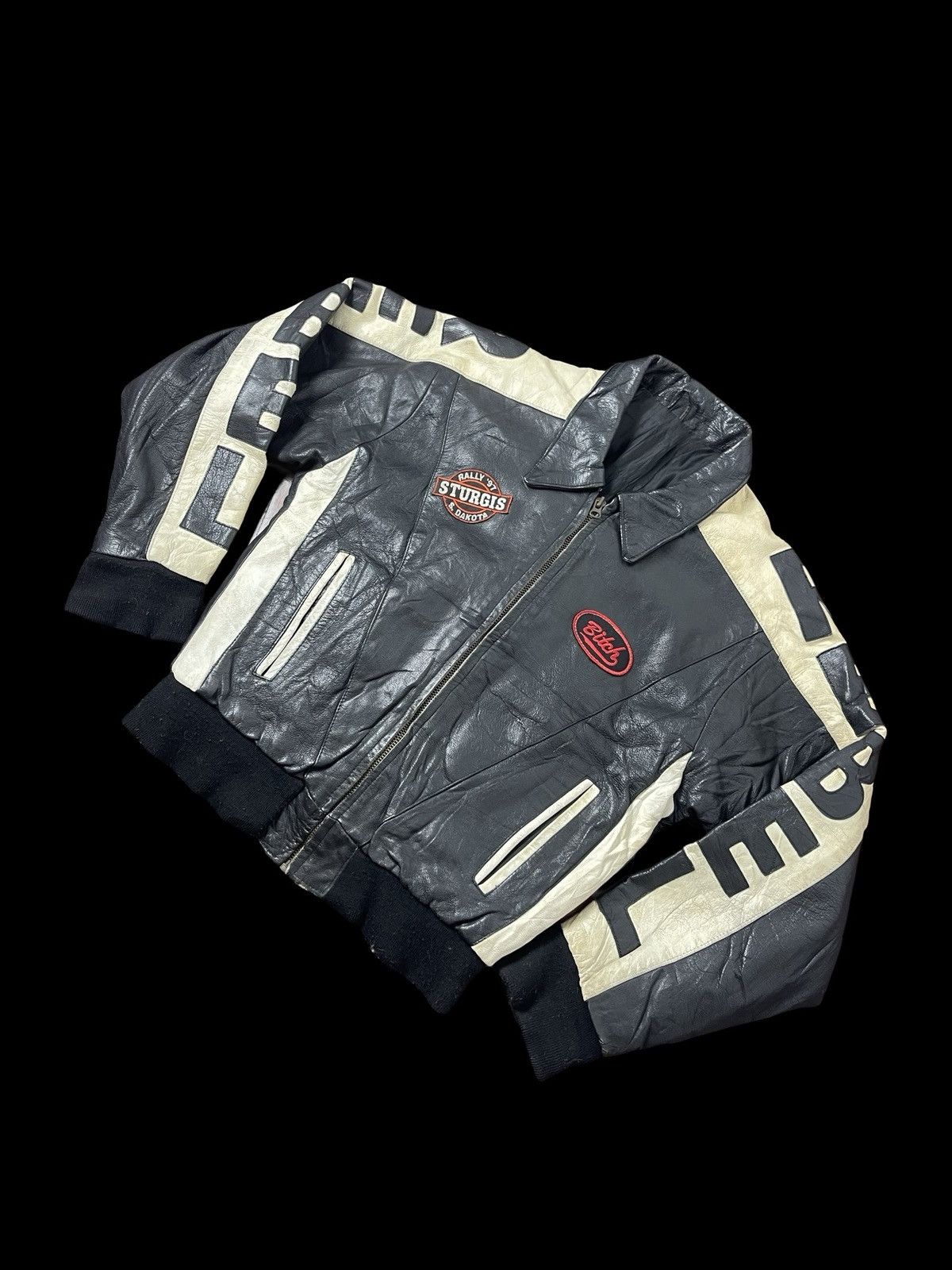 🔥Vintage Rebel Bicth Axl Rose Gun & Roses Jacket