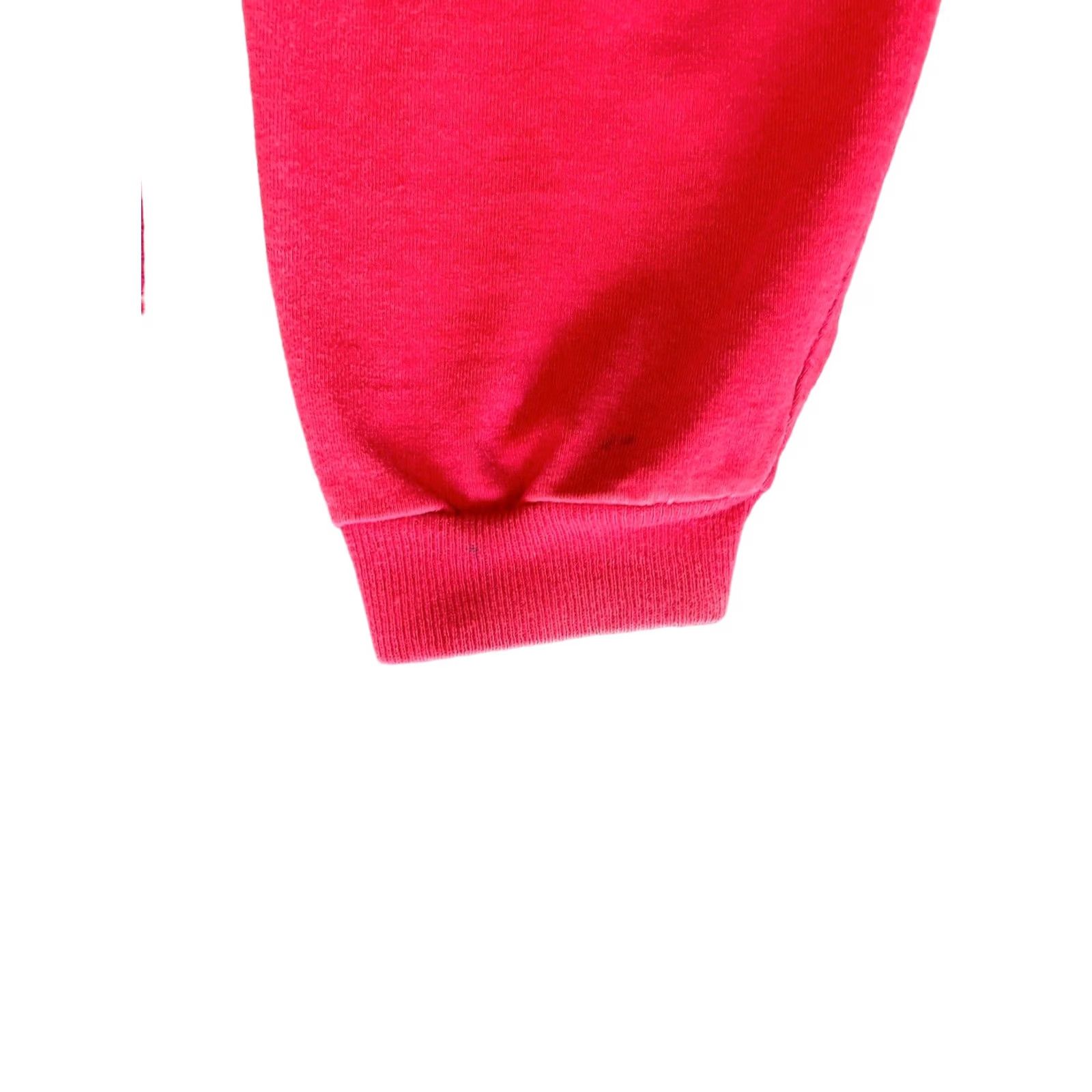Vintage Houndstooth Men Red Pullover Sweatshirt Sweater Long Sleeve Large Made In USA Mens Regular Size L Size US L / EU 52-54 / 3 - 5 Thumbnail
