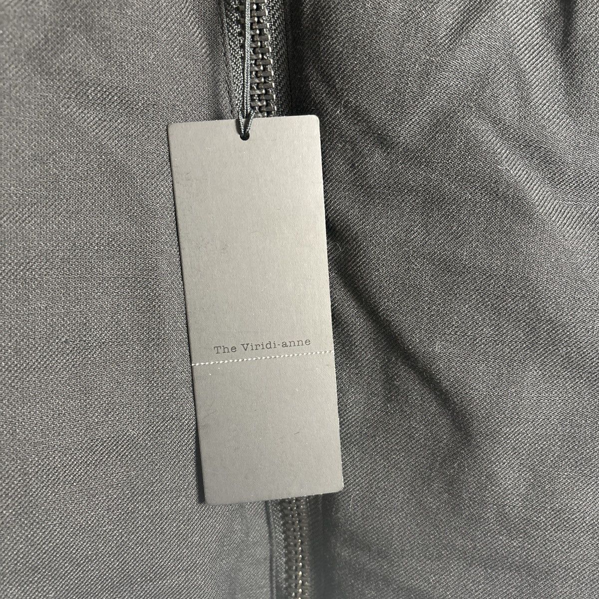 The Viridi-anne Black Cross-Zip Down Puffer Vest. Wool/Linen Small w/Tag Size US S / EU 44-46 / 1 - 14 Thumbnail