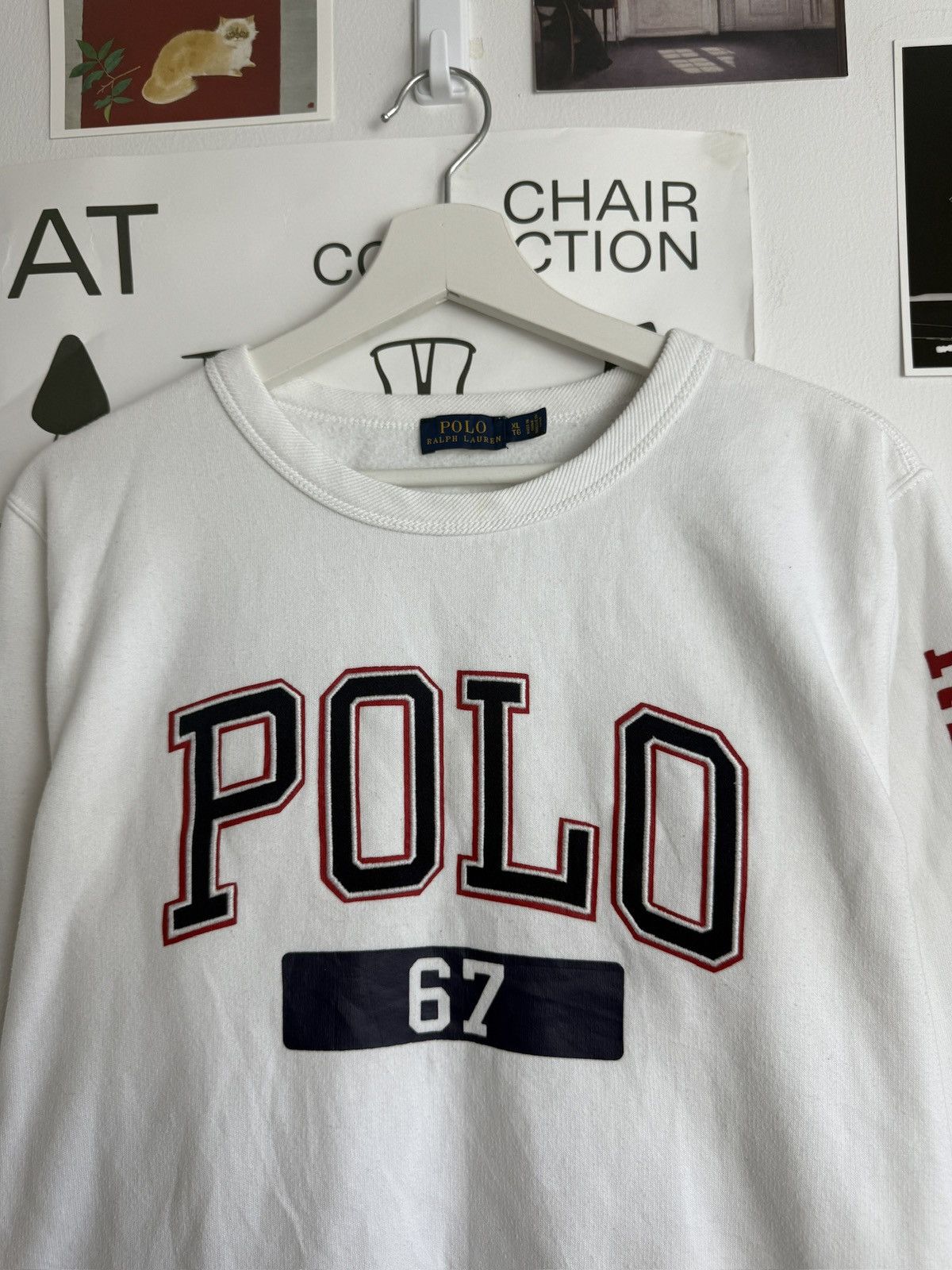 Polo Ralph Lauren Polo Ralph Lauren big logo sweatshirt XL designer streetwear Size XL / US 12-14 / IT 48-50 - 3 Thumbnail