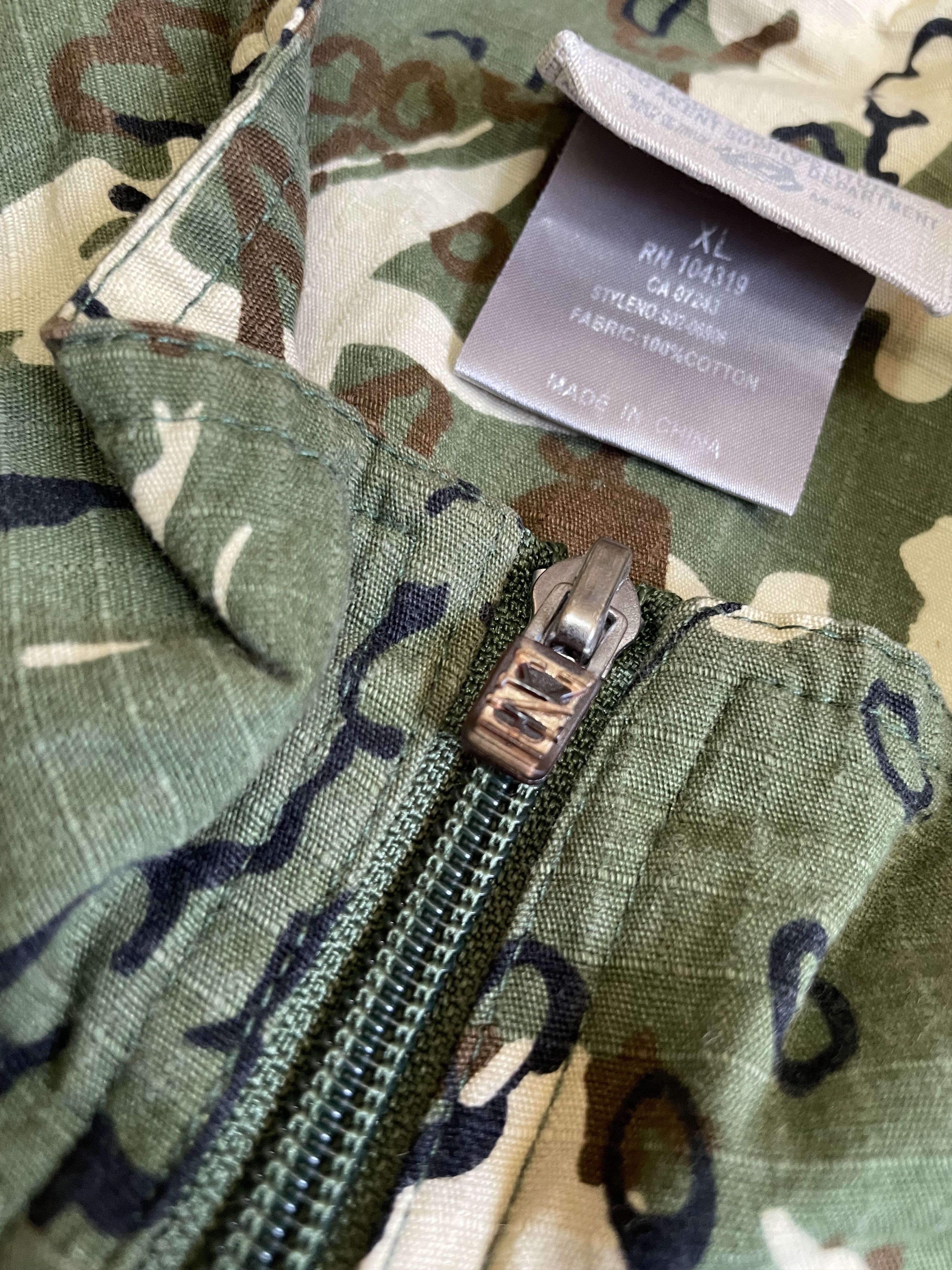 Futura × Zoo York RARE ZOO YORK X FUTURA 2000 POINTMAN MOWAX CAMO JACKET Size US XL / EU 56 / 4 - 15 Thumbnail