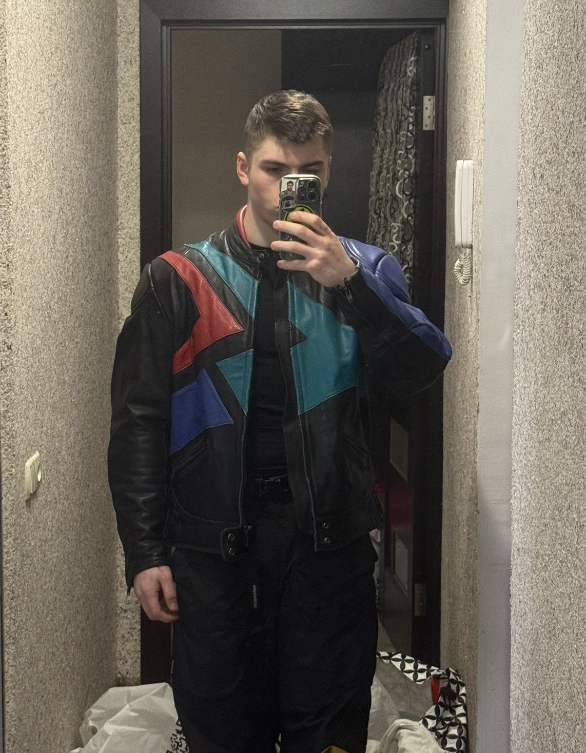 If Six Was Nine If Six Was Nine Yohji Yamamoto Leather Biker Jacket Germont Size US M / EU 48-50 / 2 - 2 Thumbnail
