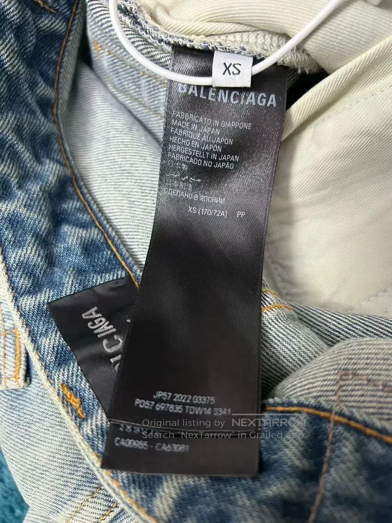 Balenciaga Balenciaga size XS Denim Jeans Size US 27 - 5 Thumbnail