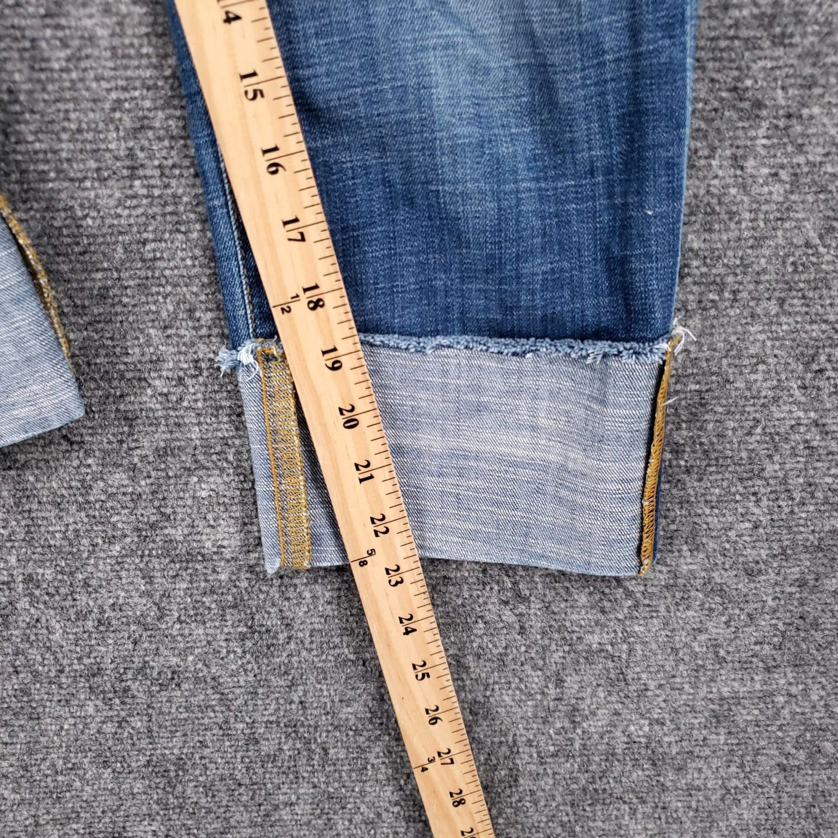 Vintage Joe's Jeans Womens Blue Candice Cropped Mid Rise Stretch Denim Jeans 28 Medium Wash Size 28" / US 6 / IT 42 - 5 Thumbnail
