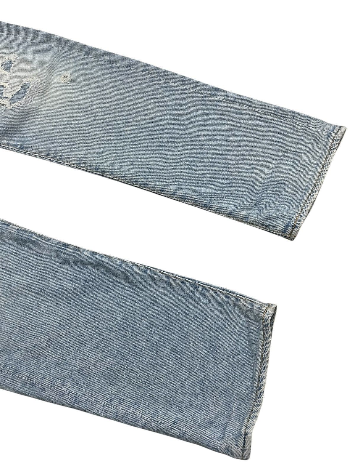 Japan Blue × Japanese Brand Japan Blue Stretch Denim Knotwood Bug Indigo Distress Design Size US 34 / EU 50 - 5 Thumbnail