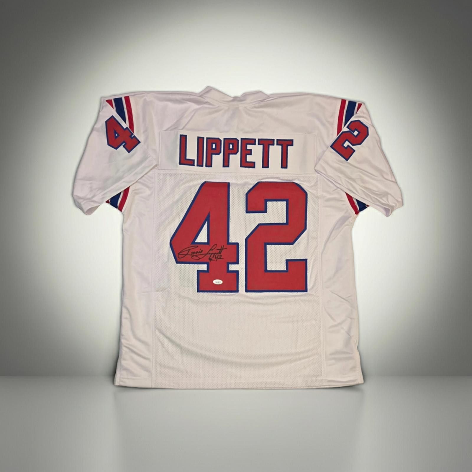 Other Ronnie Lippett Autographed Football Jersey W/COA (XL) Size ONE SIZE - 1 Thumbnail