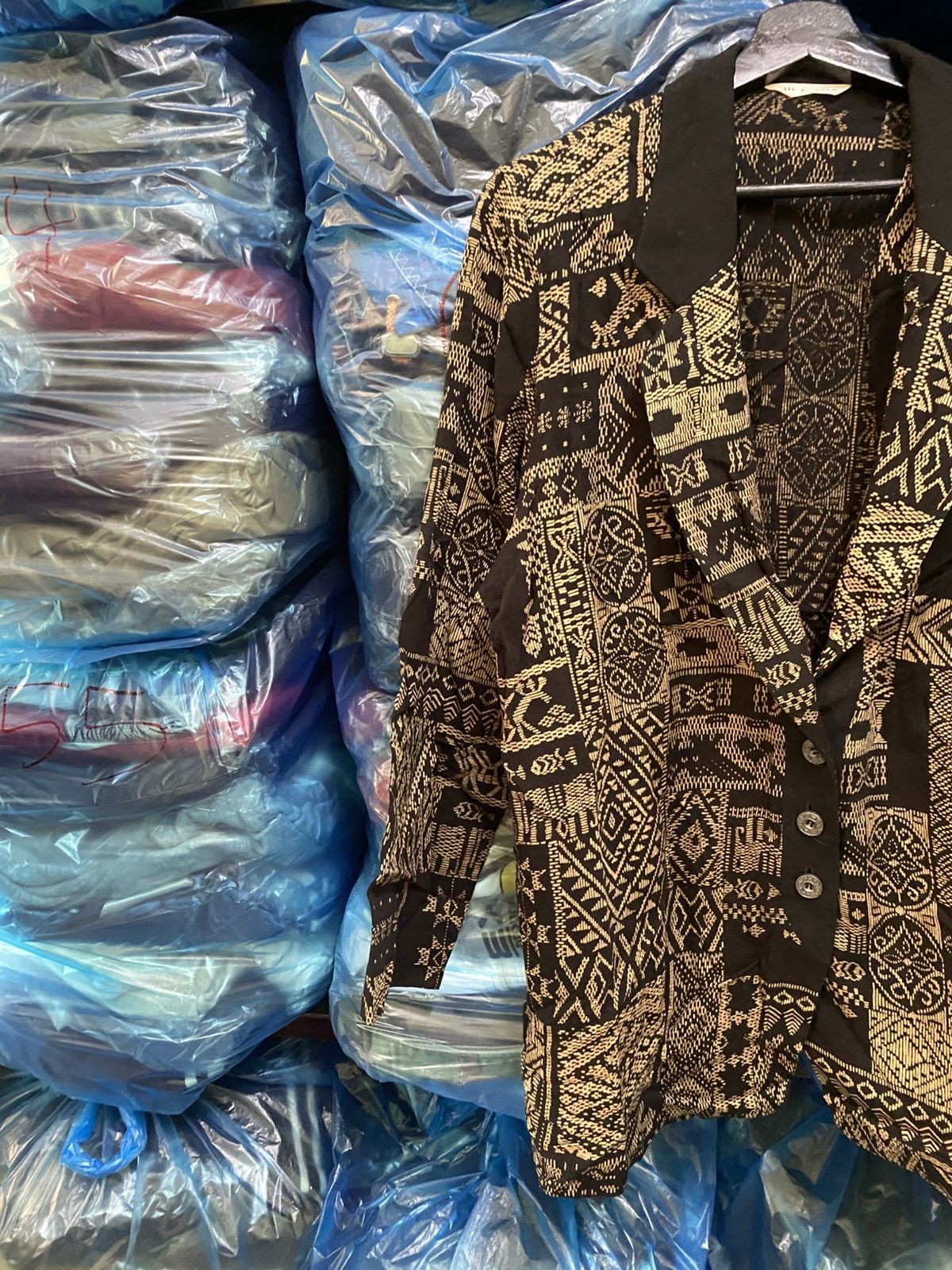 Other ill papiro Vintage Patterned Blazer Jacket Japan AR Size Size L / US 10 / IT 46 - 5 Thumbnail