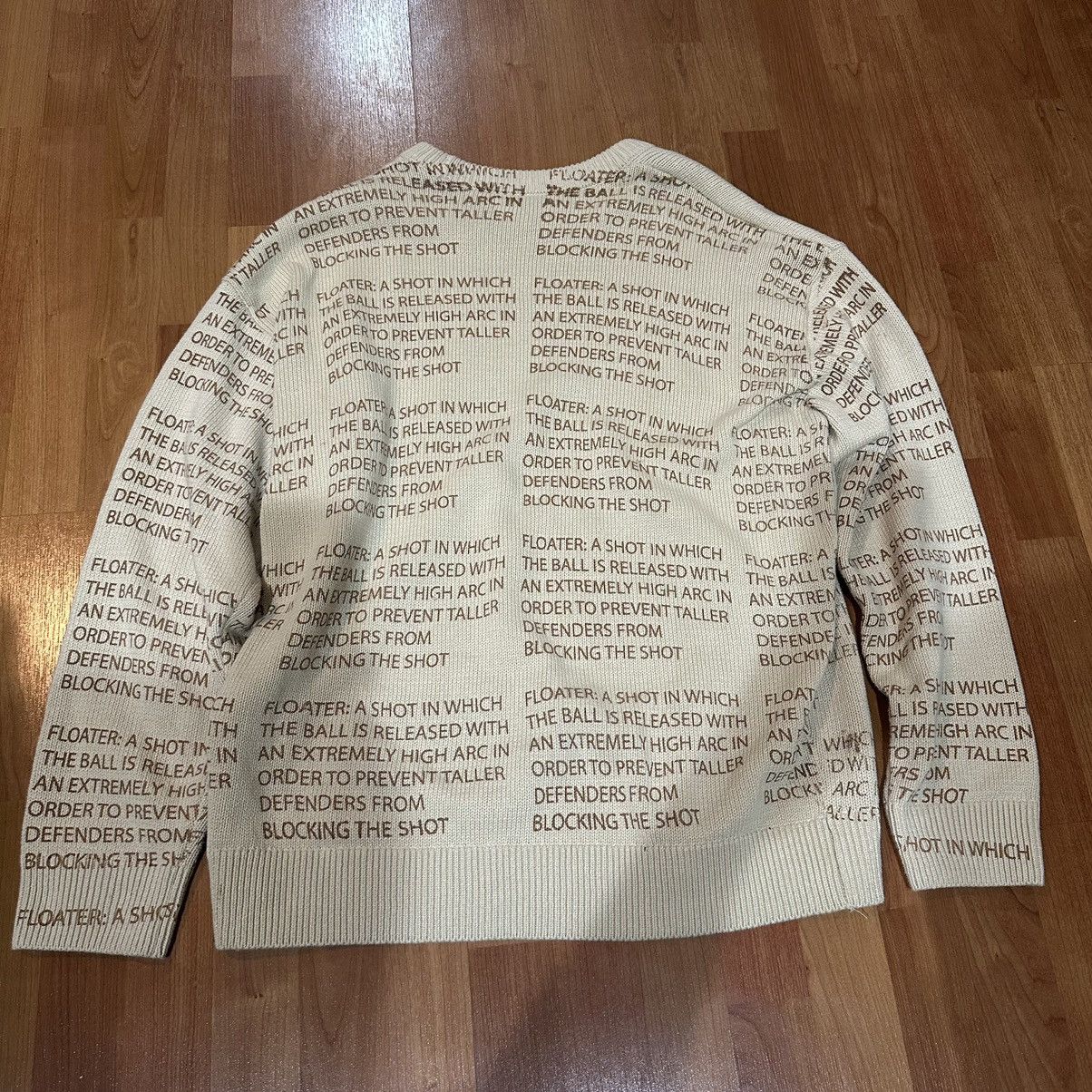 Zara Zara Cream Knit Sweater Size US XL / EU 56 / 4 - 4 Thumbnail