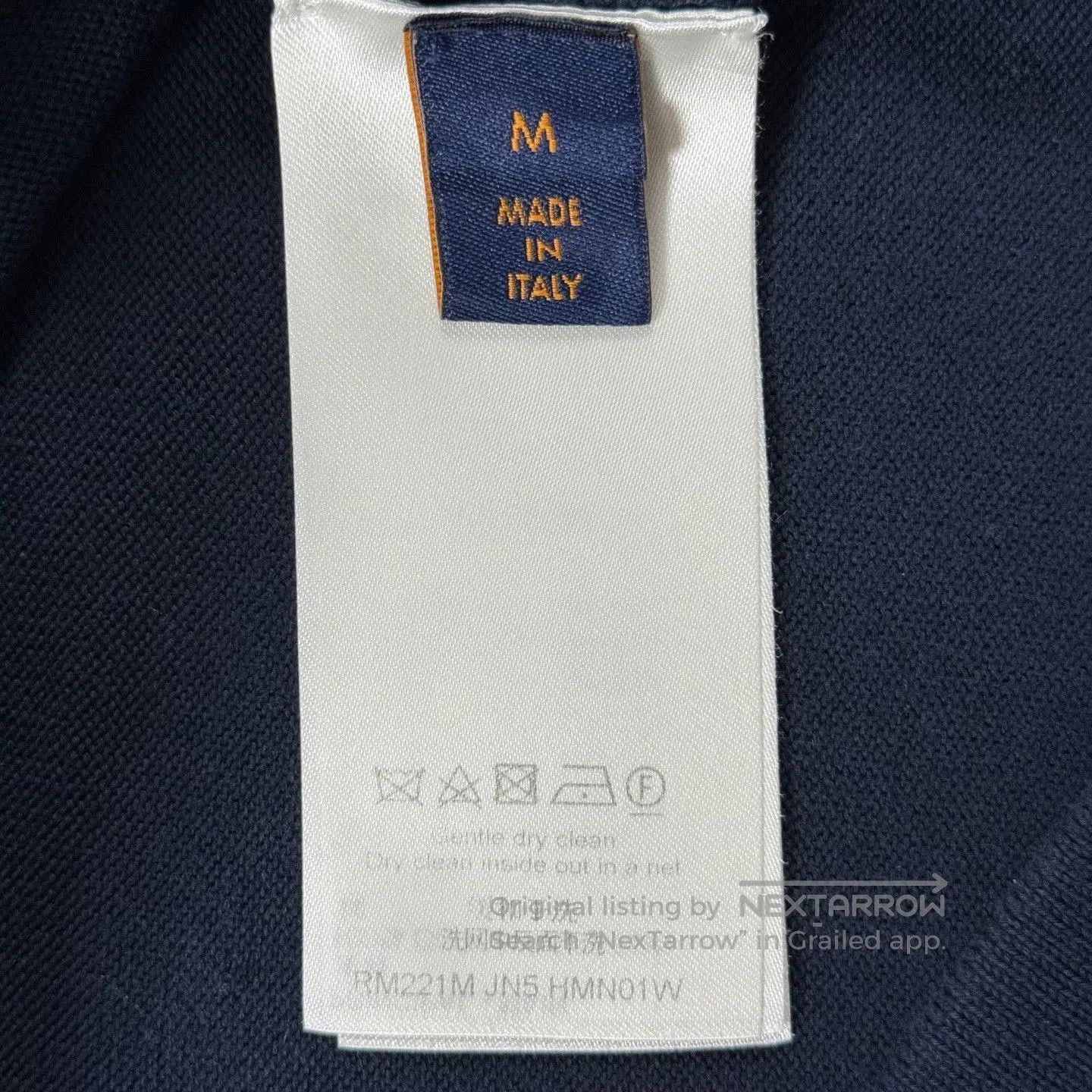 Louis Vuitton LV Nigo Collaboration Navy T-shirt. Size US M / EU 48-50 / 2 - 4 Thumbnail