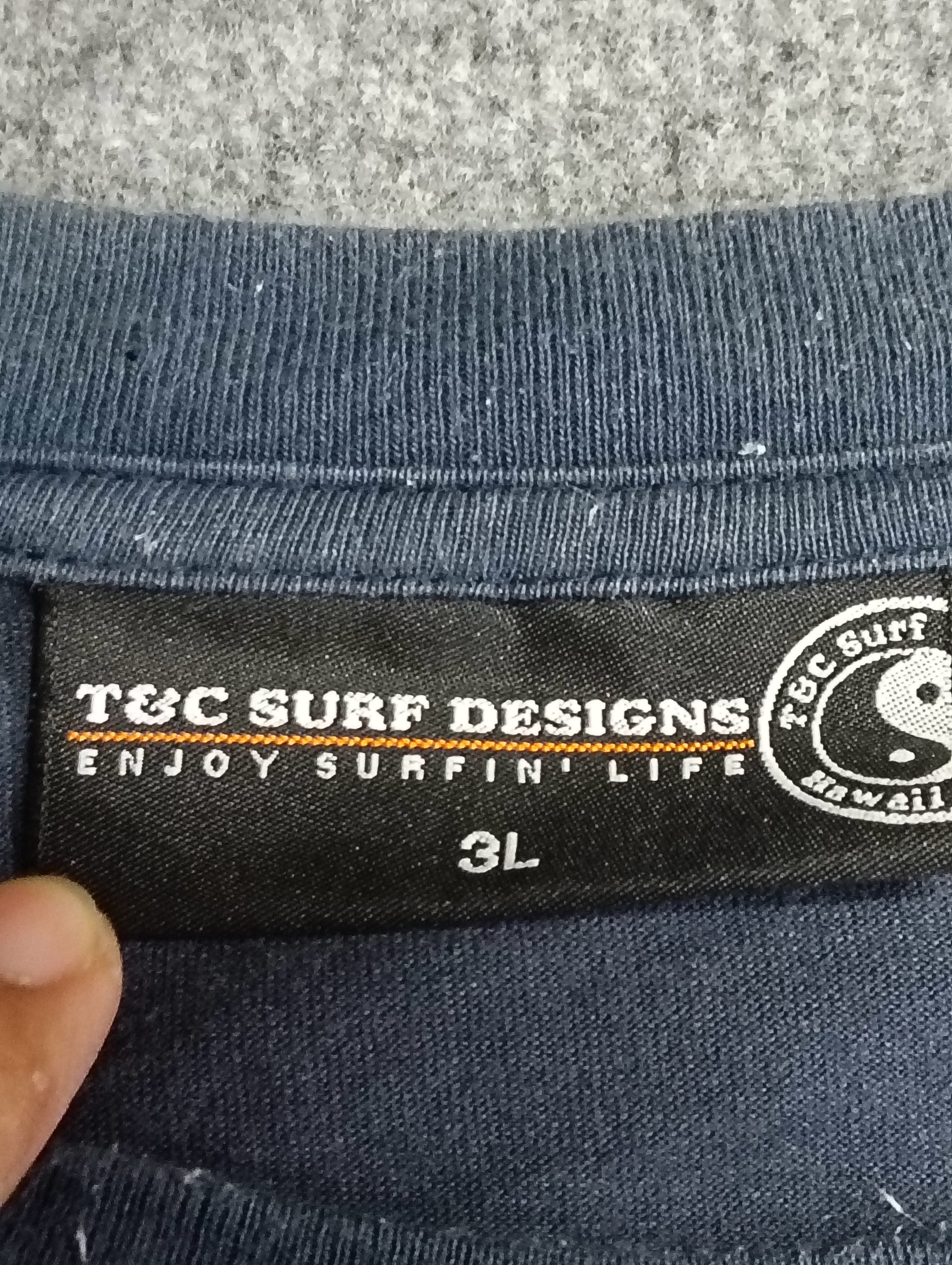 Sun Surf Vintage T&c surf designs faded blue black.made in aloha Size US XXL / EU 58 / 5 - 6 Thumbnail