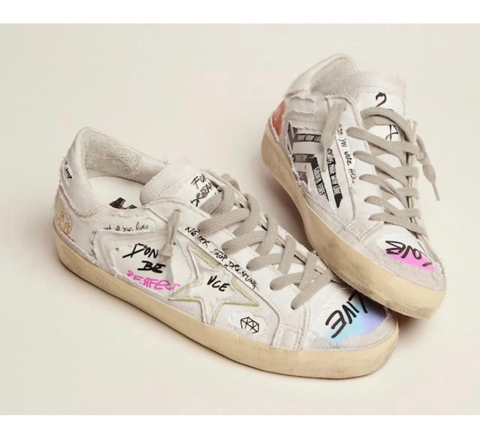 Golden Goose Golden Goose Super Star Sneakers Size US 5 / IT 35 - 1 Thumbnail