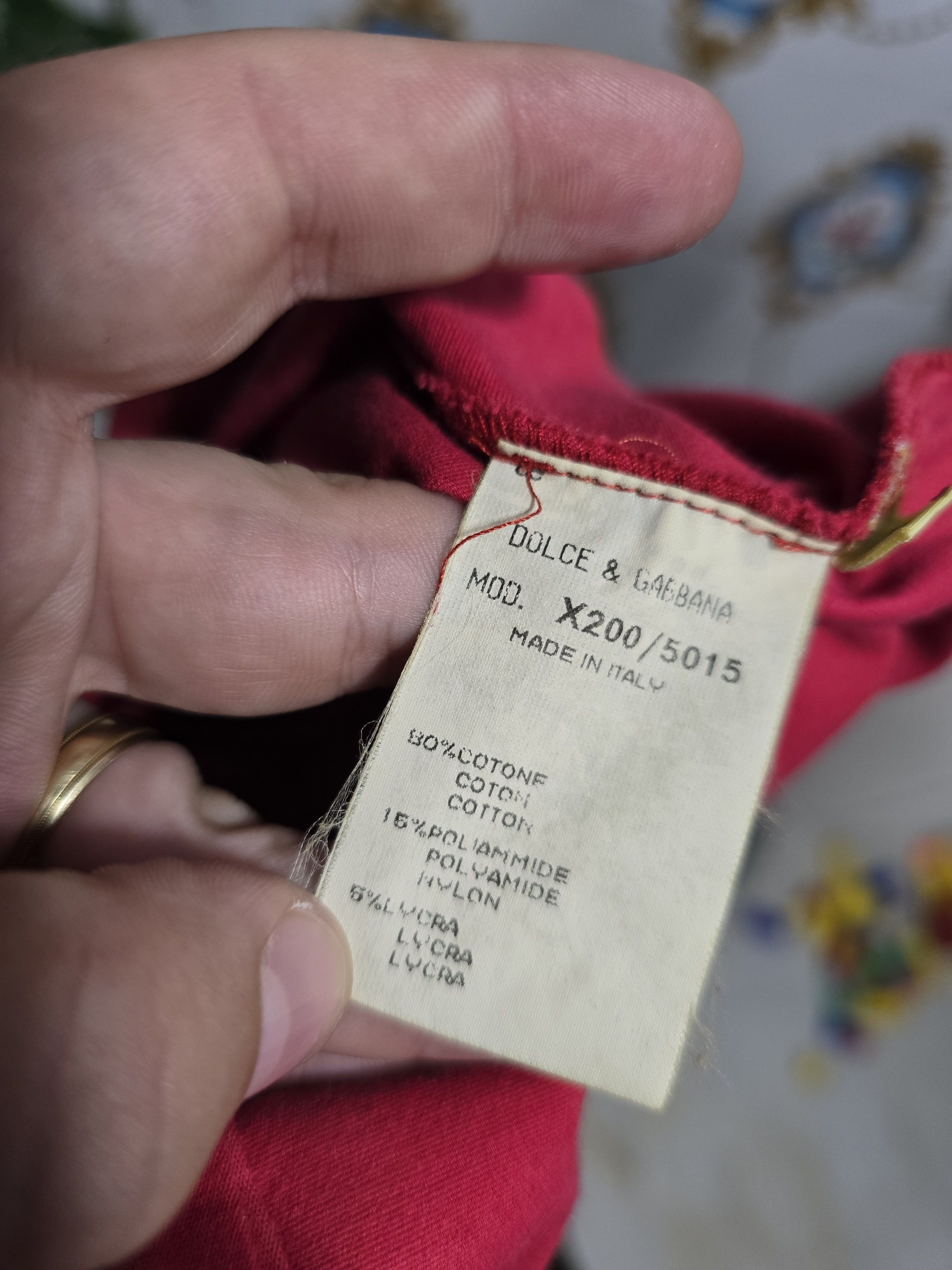 Dolce & Gabbana Dolce&Gabbana short-sleeve.1980' VINTAGE. SAVERIO Sp Size L / US 10 / IT 46 - 14 Thumbnail