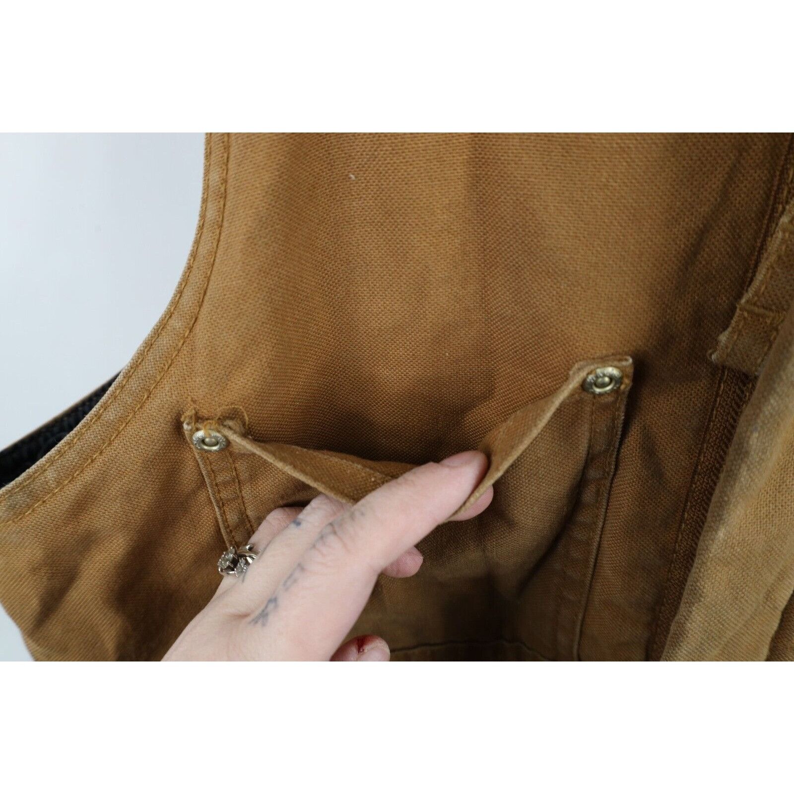 Vintage × Walls Vintage Walls Mens Distressed Quilted Insulated Overalls Size US 32 / EU 48 - 8 Thumbnail