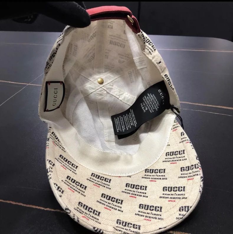 Gucci Gucci Size L/59Baseball cap cap full logo hat size L/59 250 Size ONE SIZE - 3 Thumbnail