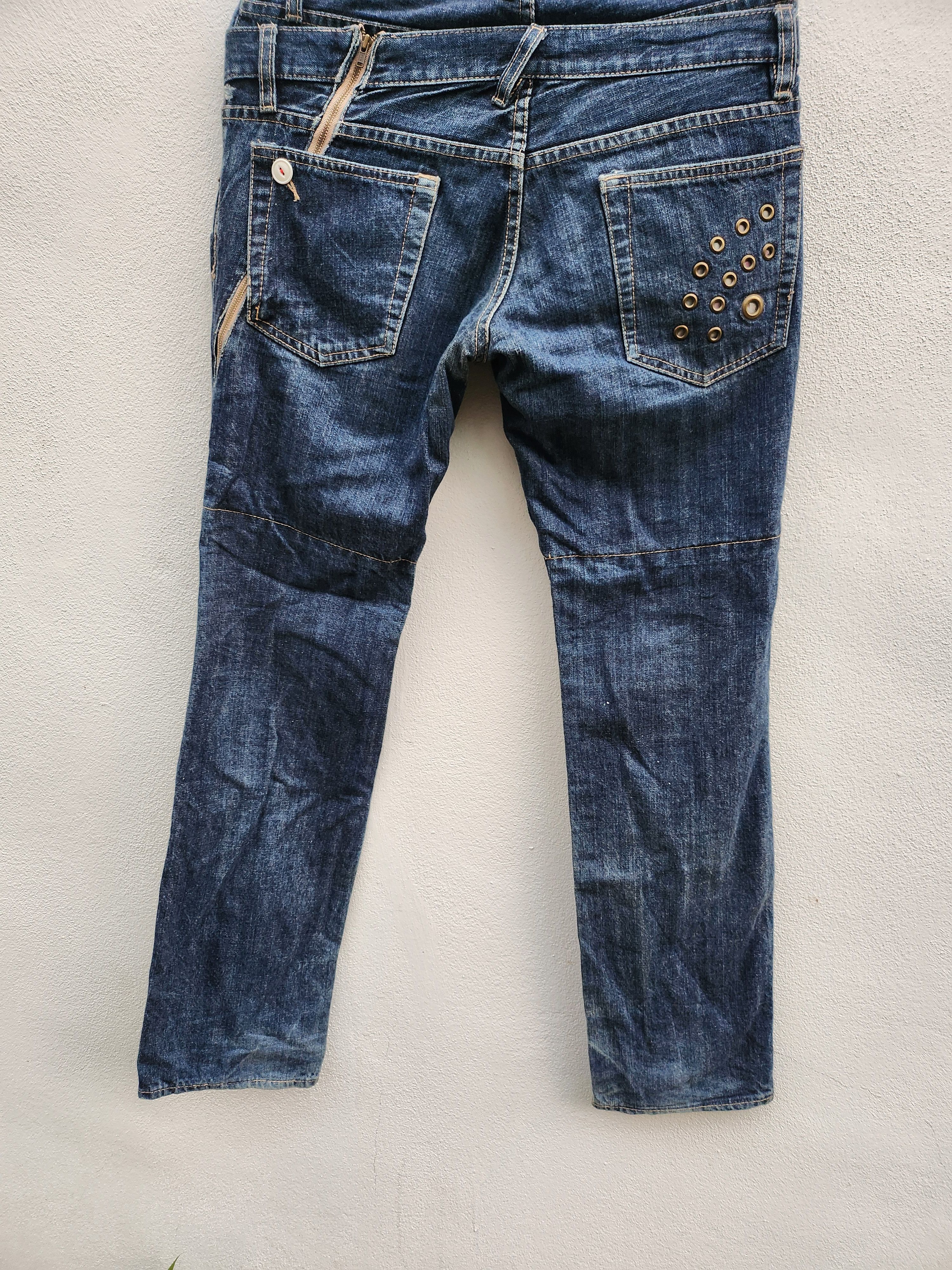PPFM 💥PPFM Double Waist Denim Avant Garde Japan Size US 30 / EU 46 - 8 Thumbnail