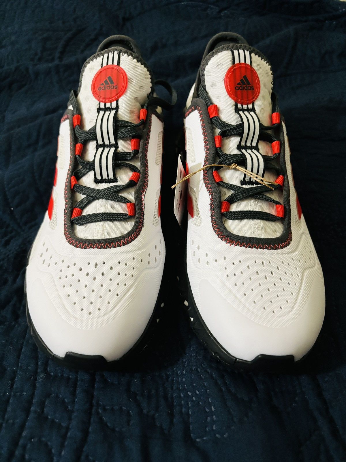 image of Adidas Web Boost Low White Red Carbon Men’S Size Us 9.5 Shoes, Men's