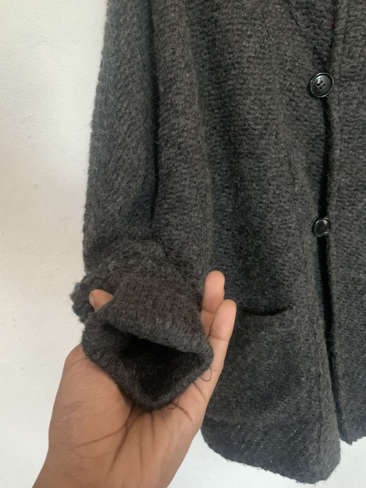 Issey Miyake VINTAGE ZUCCA WOOL LONG PARKA JACKET Size US M / EU 48-50 / 2 - 5 Thumbnail
