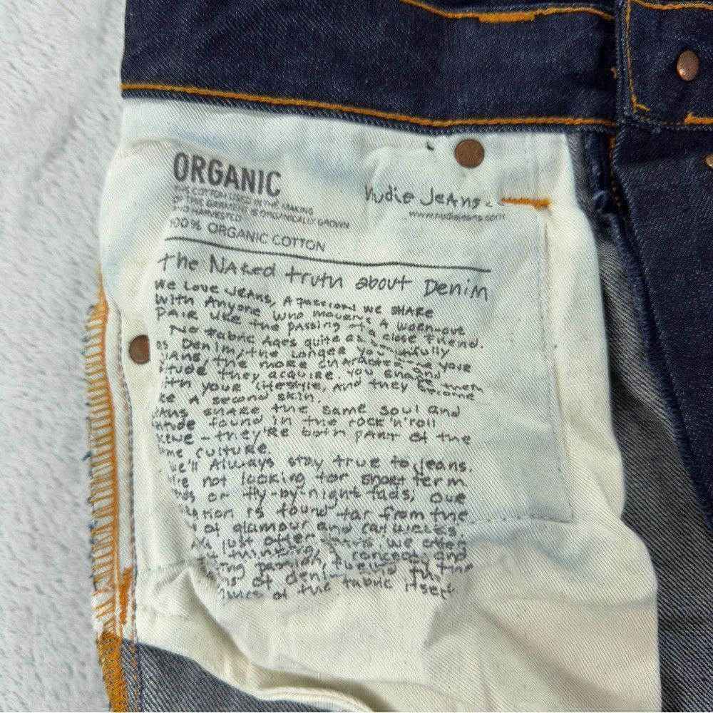 Nudie Jeans Nudie Jeans Grim Tim Dry Ring Men's Size 31x30 NJ1000298 Bu Size US 31 - 7 Thumbnail