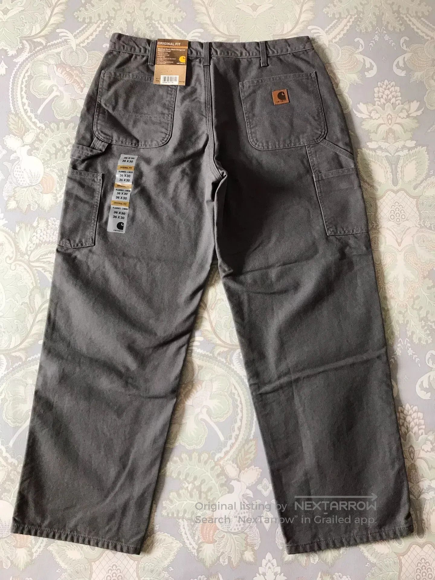 Carhartt Carhartt B111 Washed Canvas Work Pants. Size US 36 / EU 52 - 3 Thumbnail