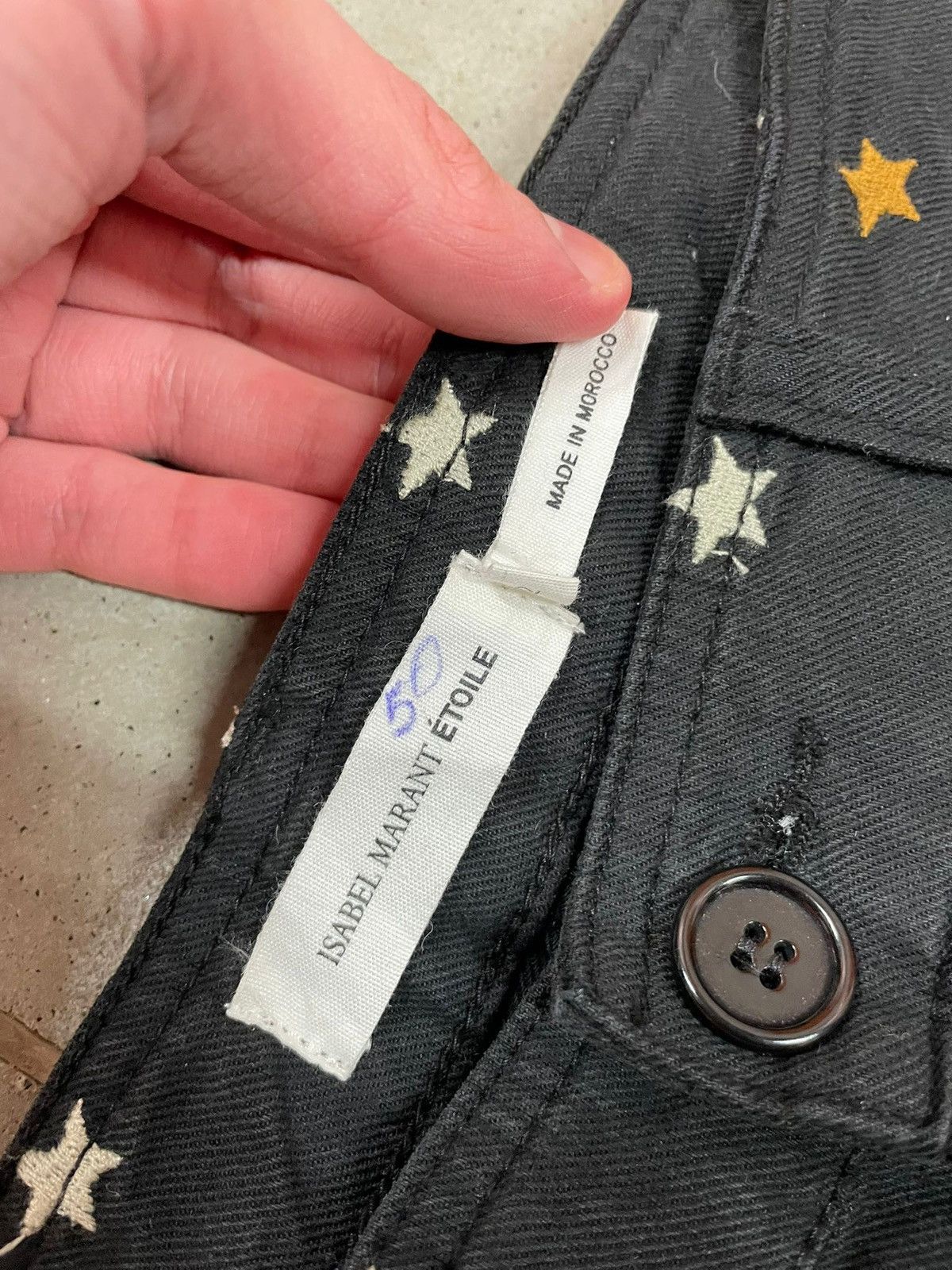 Isabel Marant Etoile Isabel Marant Jeans Embroidery Stars Size 28" / US 6 / IT 42 - 7 Thumbnail
