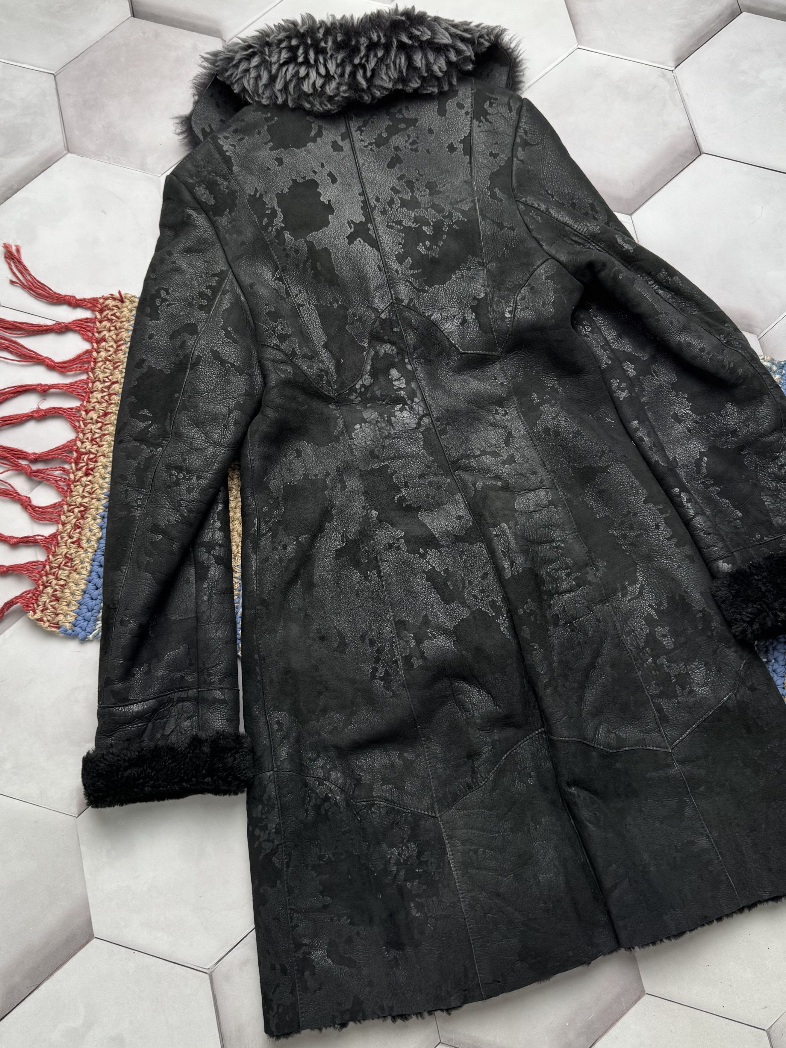 Japanese Brand Vintage Real Sheepskin Coat (E4) Size S / US 4 / IT 40 - 9 Thumbnail