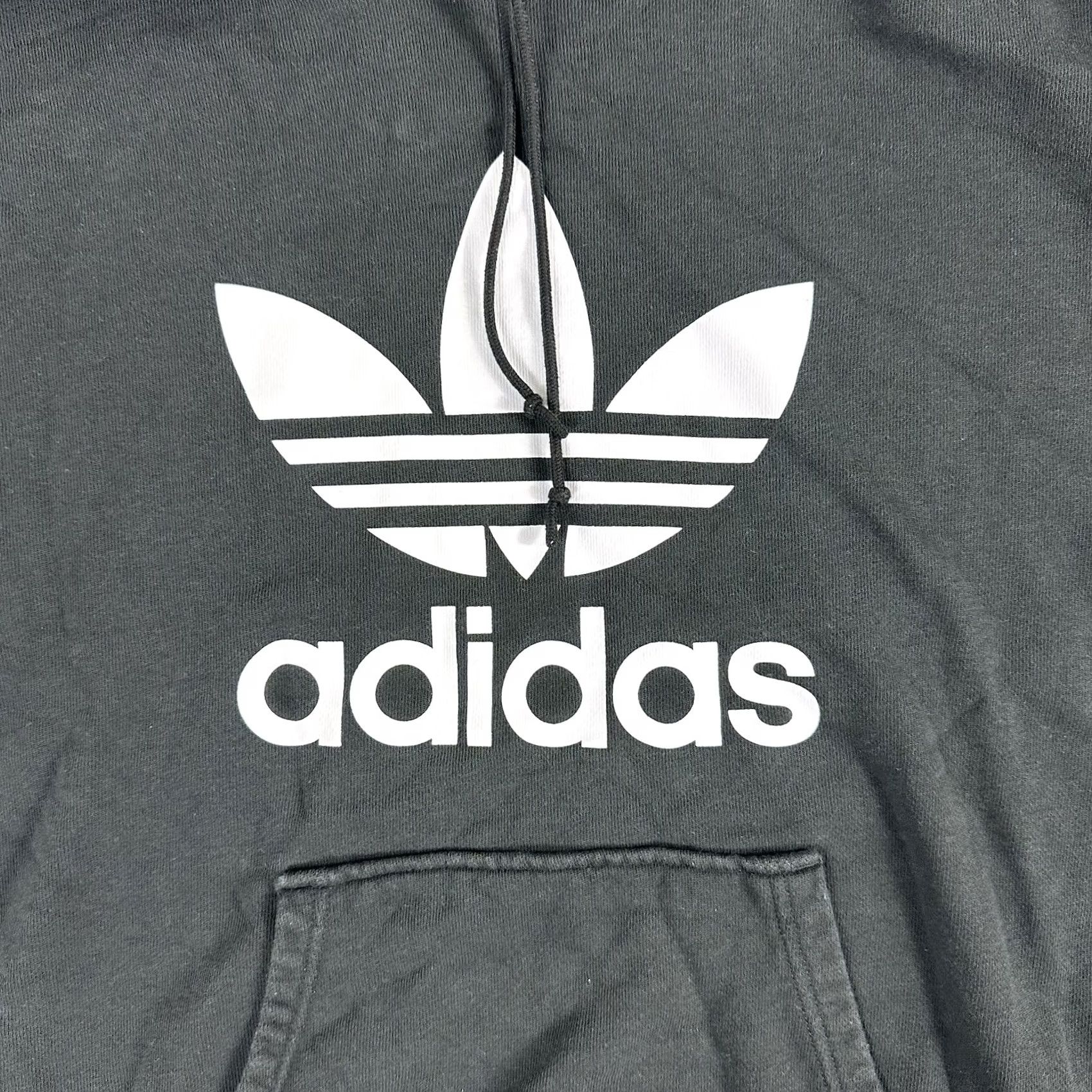 Adidas Adidas Originals Women's M Trefoil Hoodie Black French Terry Sweatshirts FM3307 Size M / US 6-8 / IT 42-44 - 3 Thumbnail