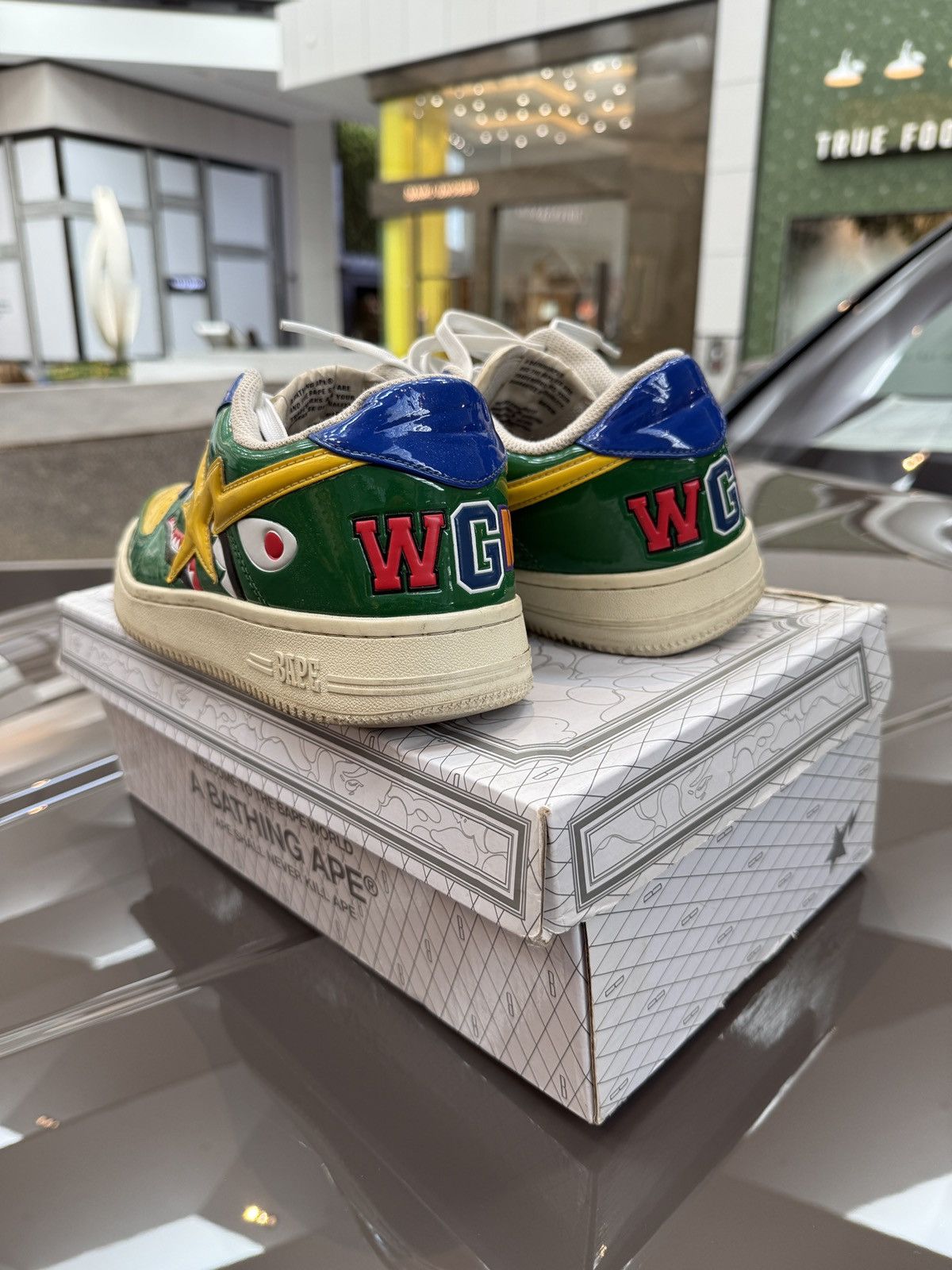Bape Vintage Rare BapeSta M2 20th anniversary WGM Size US 9 / EU 42 - 2 Thumbnail
