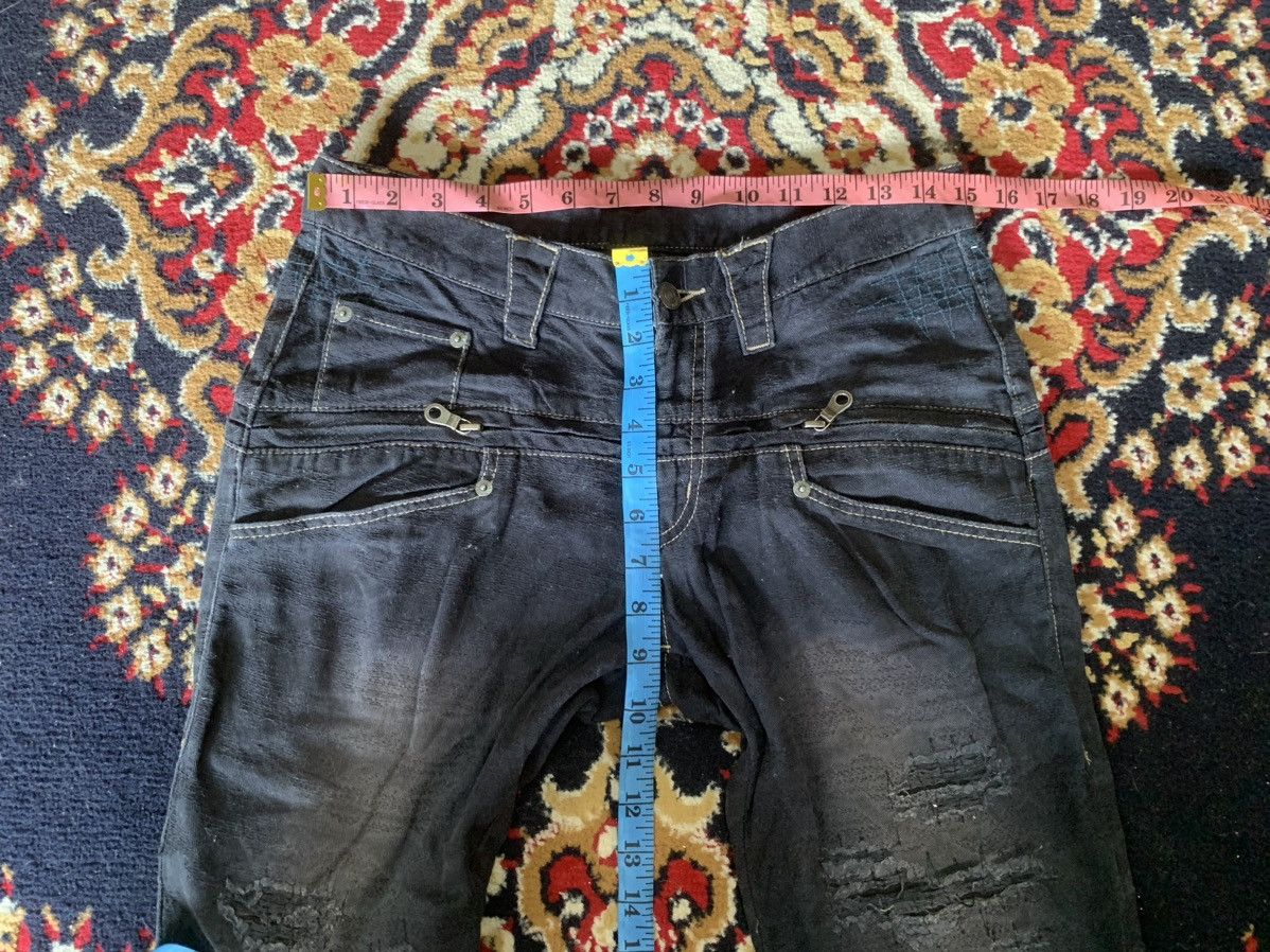 PPFM PPFM Buckel Back Distressed Denim Size US 30 / EU 46 - 14 Thumbnail