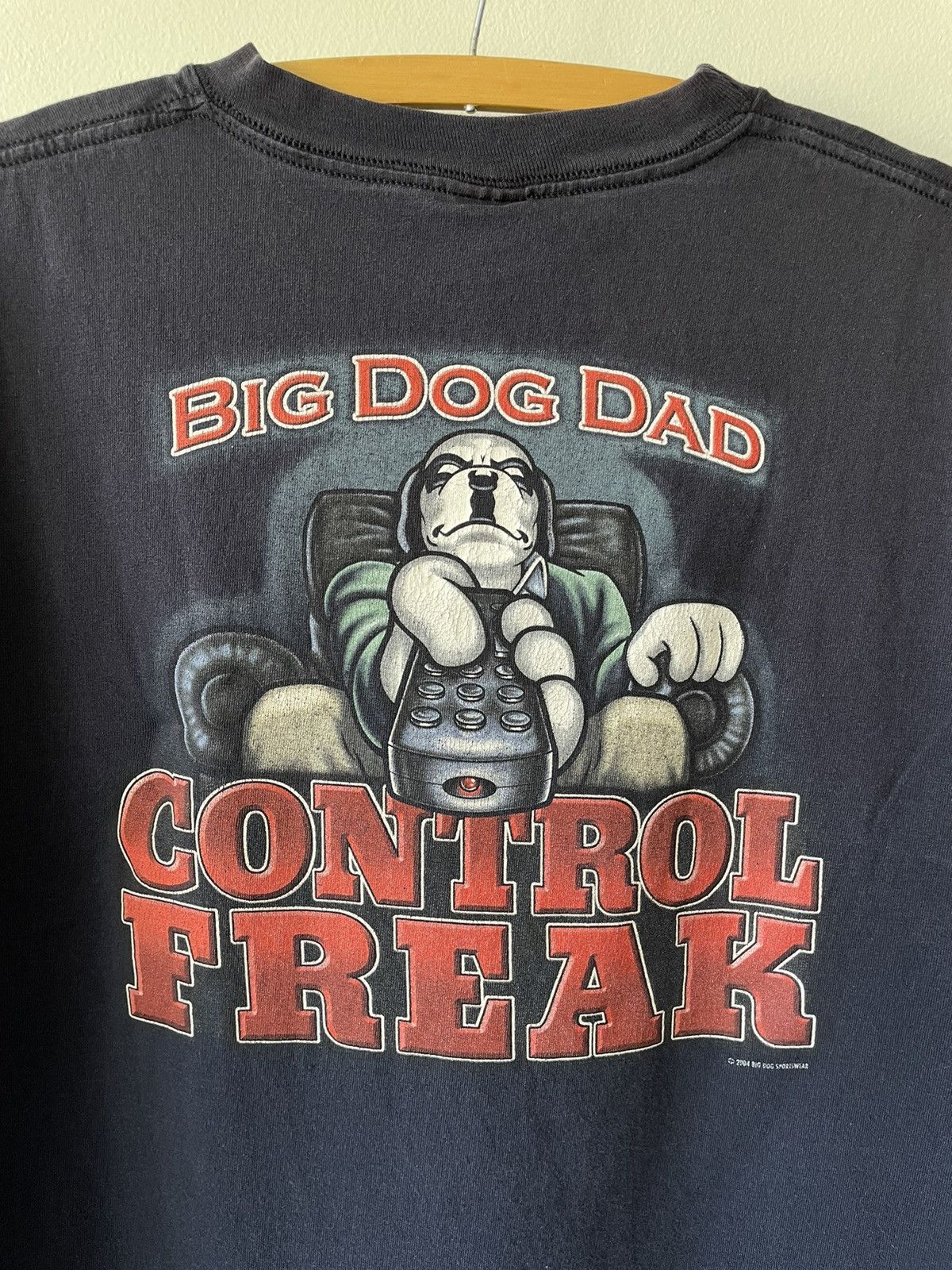 Vintage Vintage 2004 Big Dogs Dad Control Freak tee Size US XL / EU 56 / 4 - 2 Thumbnail