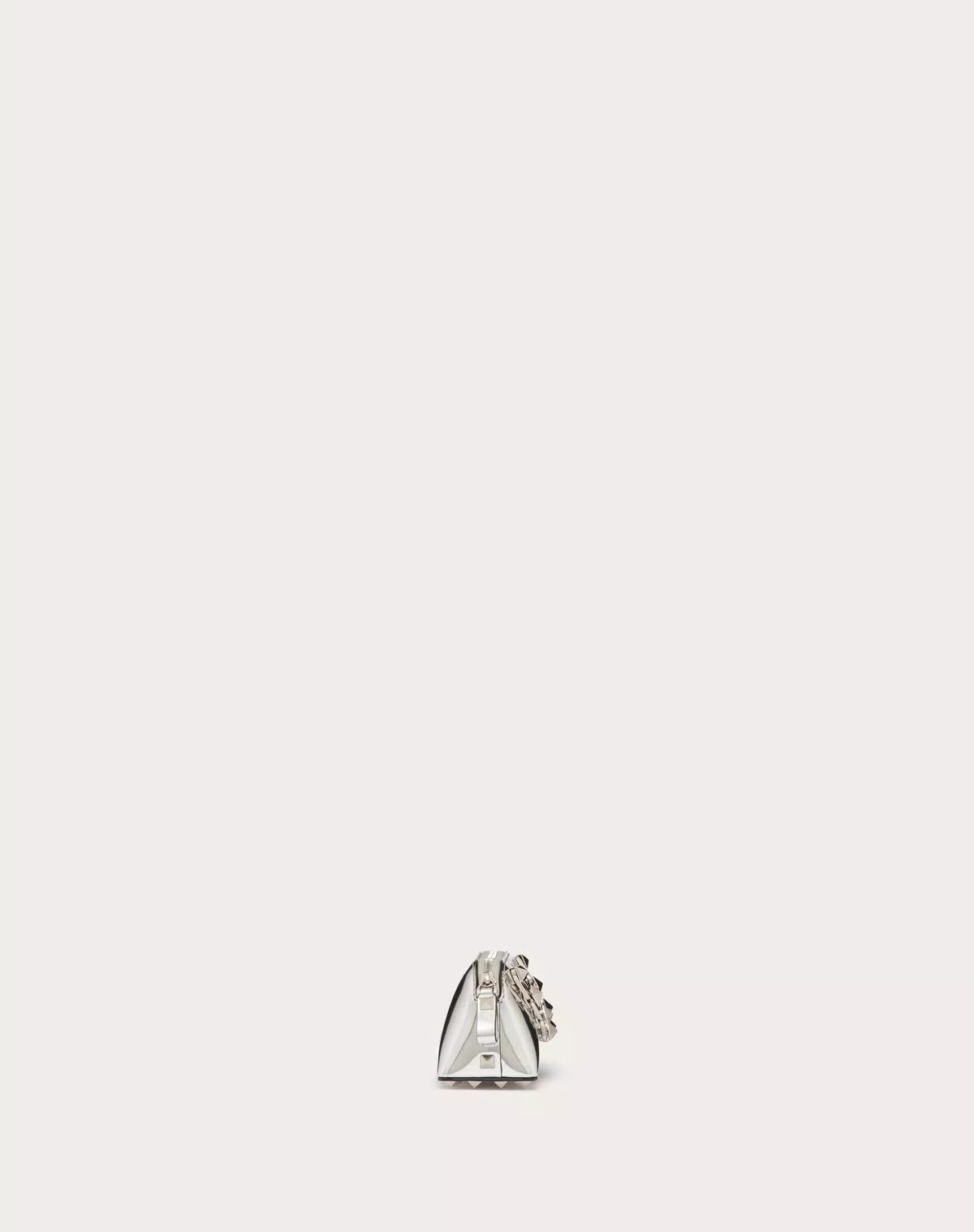 Valentino o1s1wg110426 Size: OS / Mini Rockstud Shiny Calfskin Clutch Size ONE SIZE - 5 Thumbnail