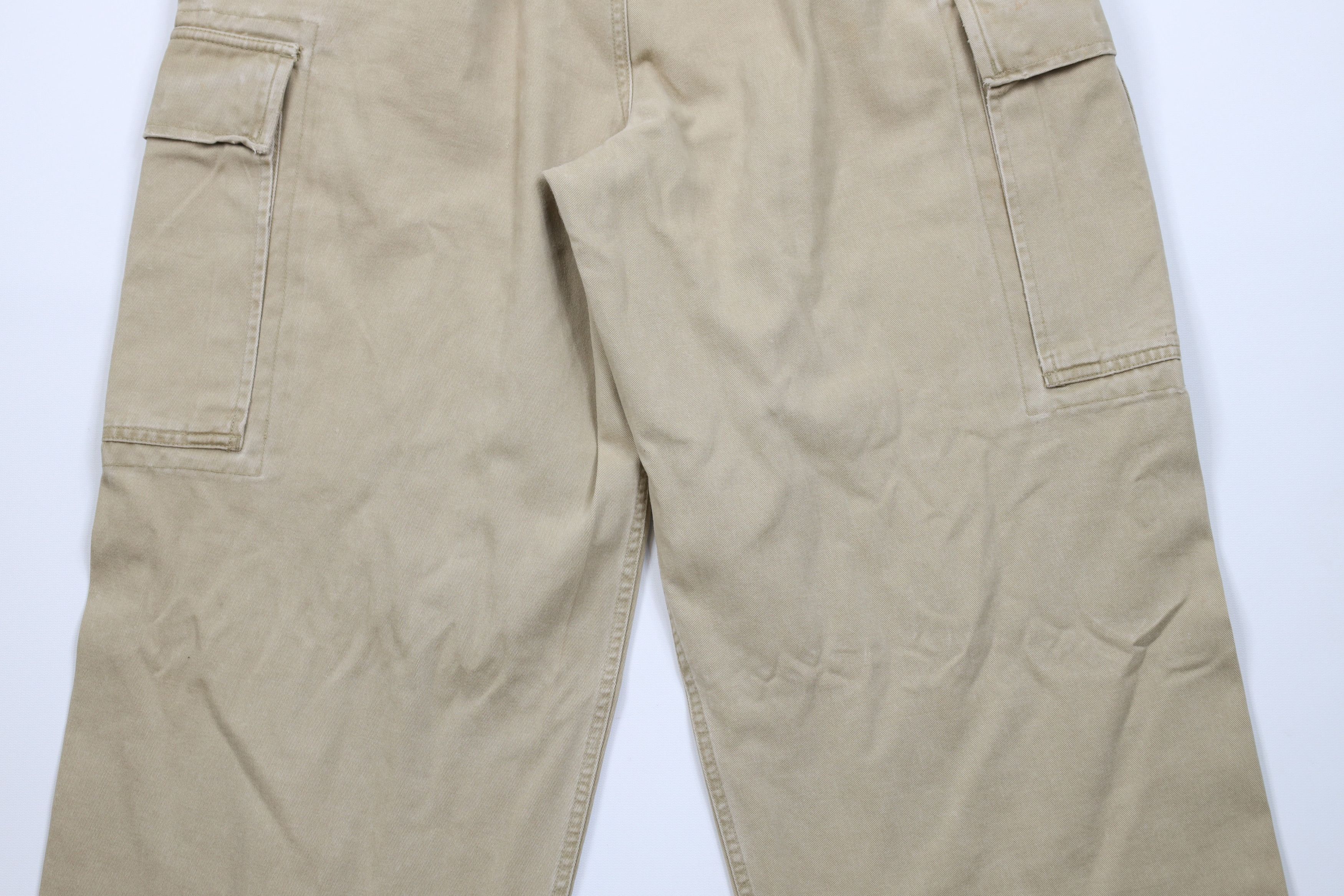Abercrombie & Fitch Vintage 90s Abercrombie & Fitch Baggy Wide Leg Cargo Pants Size US 34 / EU 50 - 13 Thumbnail