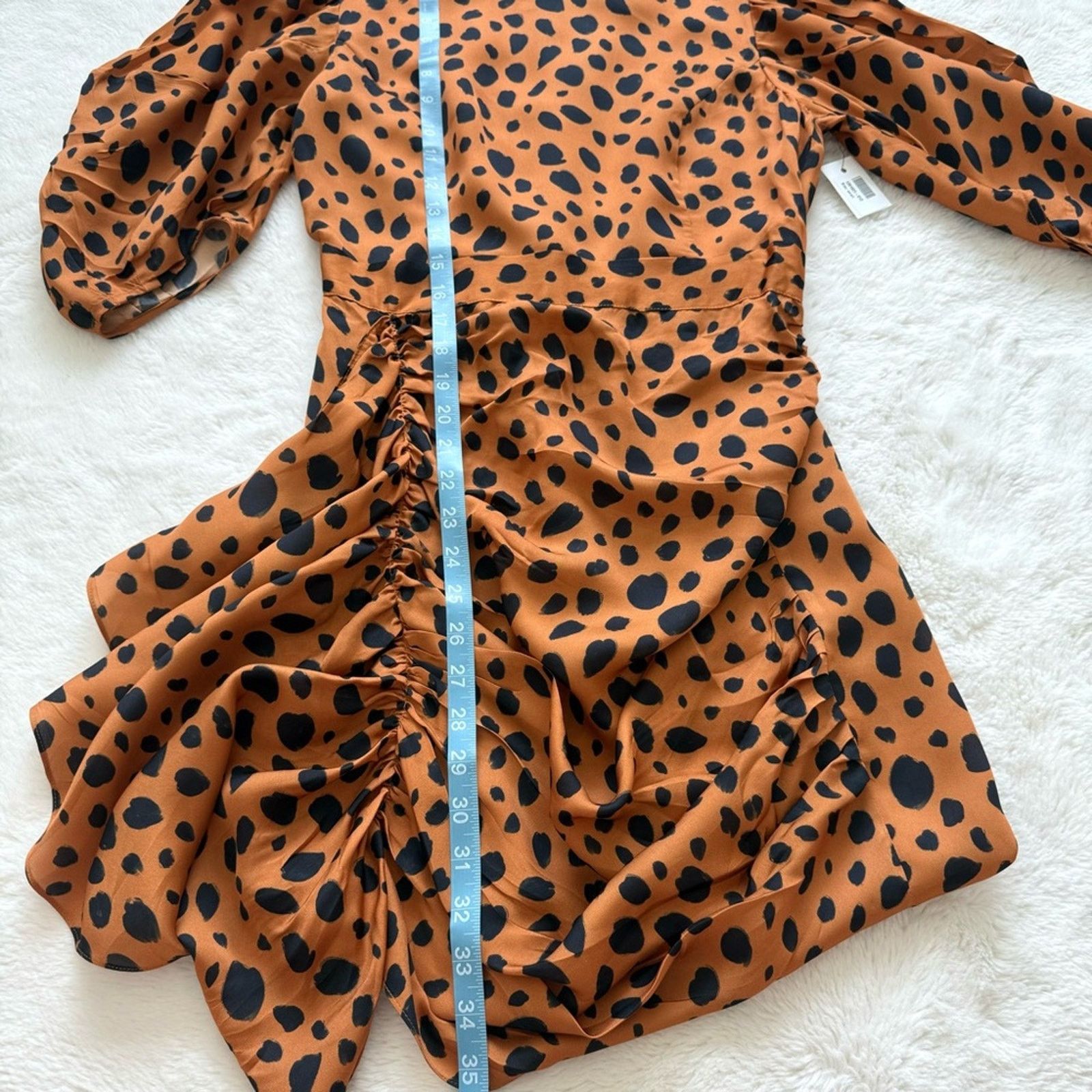 RHODE NWT! RHODE Cheetah Dress, size S, MSRP. 447$ Size S / US 4 / IT 40 - 11 Thumbnail