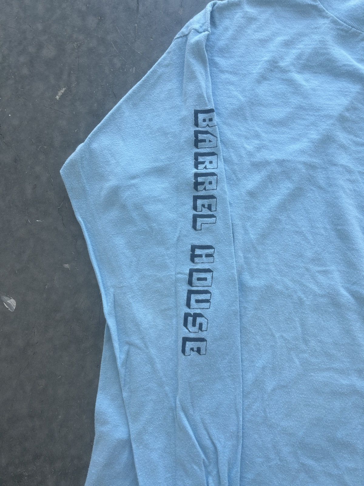 Vintage Vintage 80s Barrel House Longsleeve Graphic Tee Size US L / EU 52-54 / 3 - 5 Thumbnail