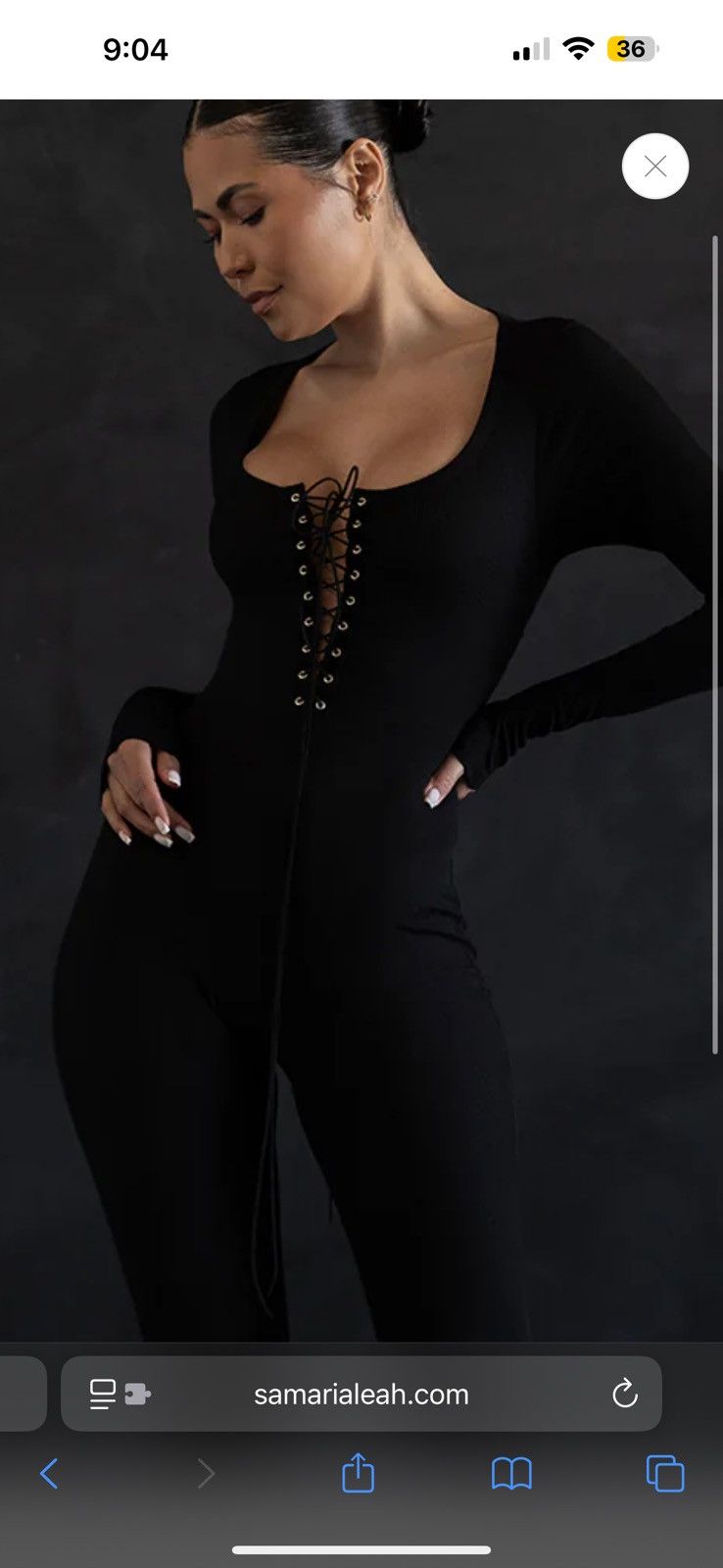 Other SAMARIA LEAH CATSUIT Size 28" / US 6 / IT 42 - 4 Thumbnail