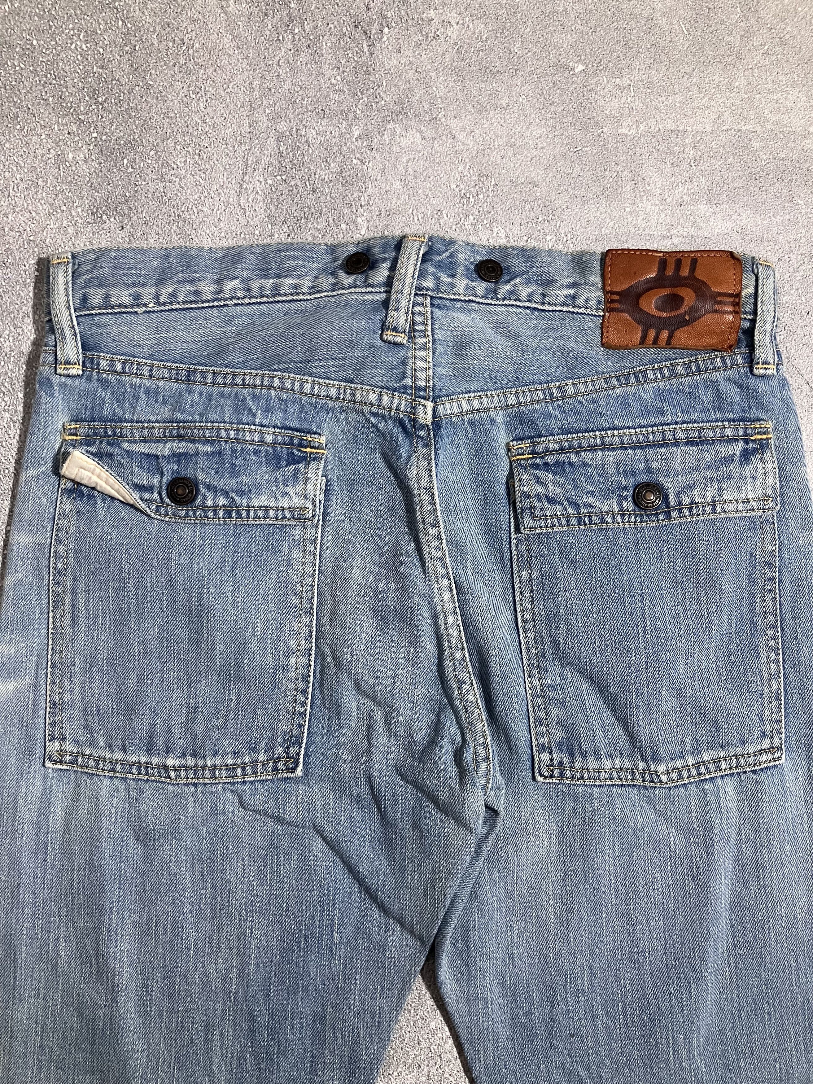 Kapital Kapital Denim Pants with Cinch Buckle Size US 30 / EU 46 - 6 Thumbnail