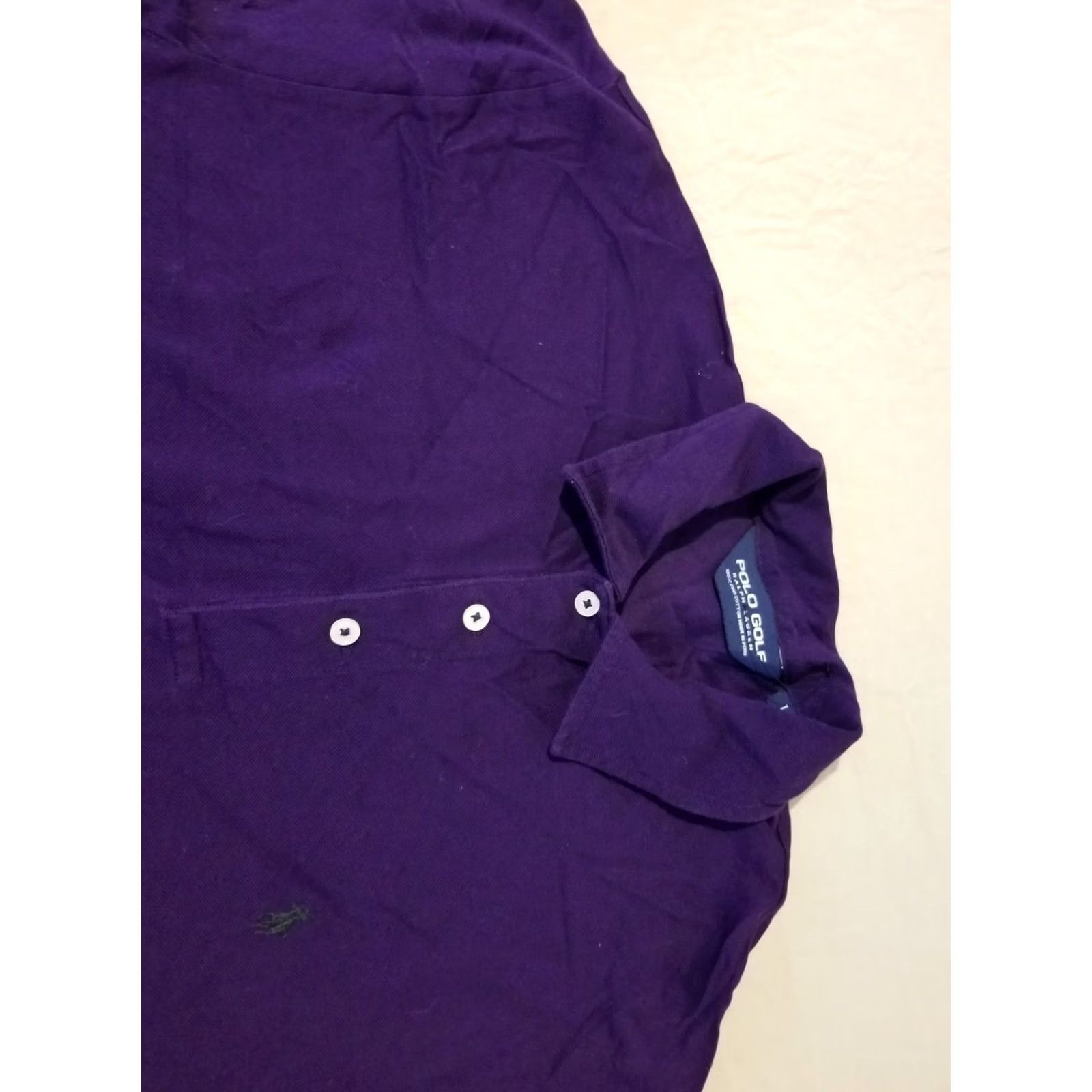 Polo Ralph Lauren Polo Ralph Lauren Shirt Polo Large Purple Cotton Mens Size US L / EU 52-54 / 3 - 2 Thumbnail