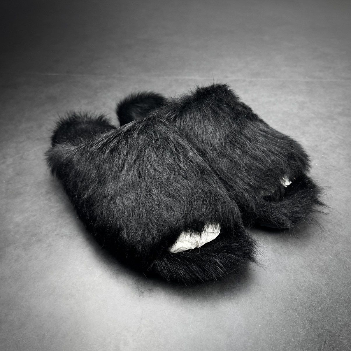Rick owens ponyhair slides