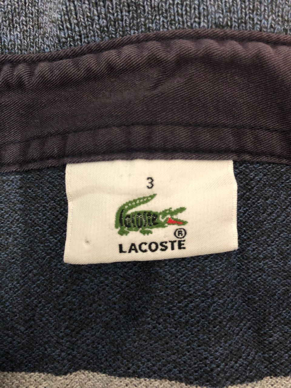 Lacoste Vintage Lacoste polo long sleeve made in japan retro rare Size US L / EU 52-54 / 3 - 9 Thumbnail
