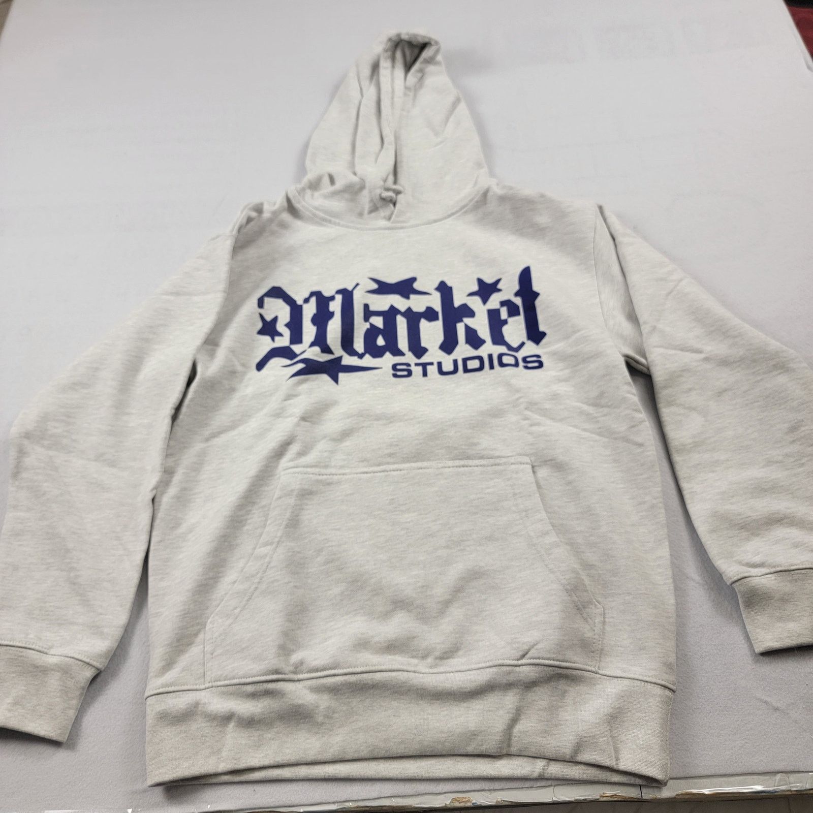 Market Market Studios Pixelated Logo Hoodie Sz M (658-659) Size US M / EU 48-50 / 2 - 2 Thumbnail