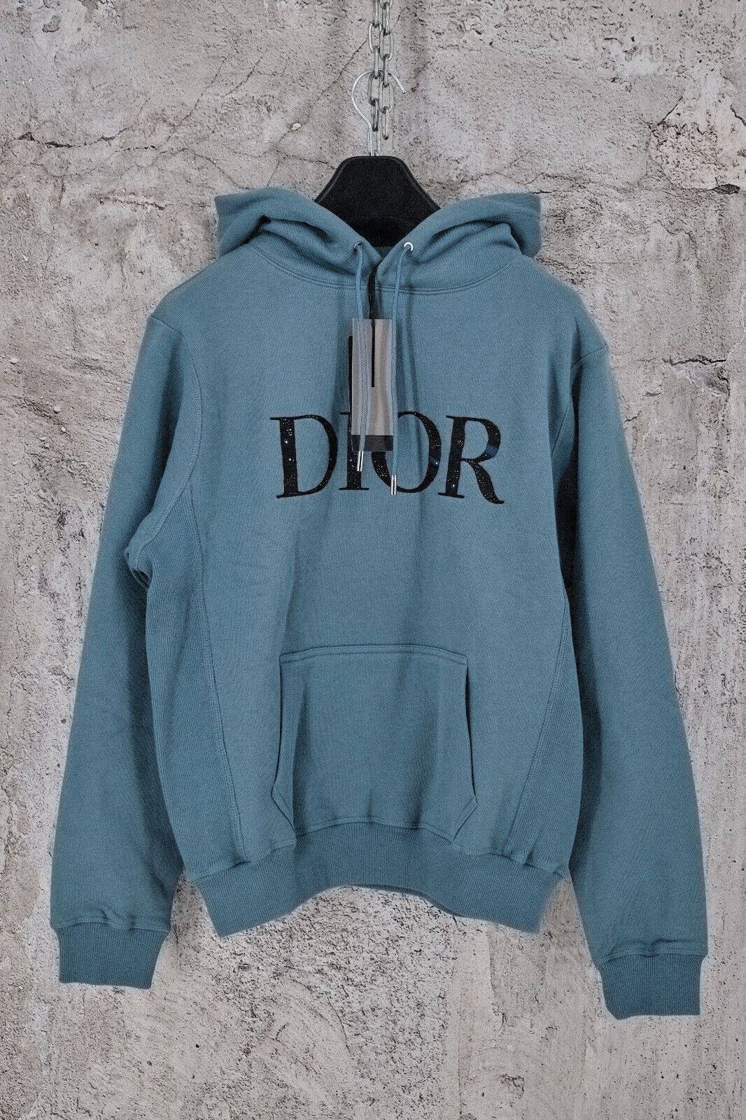 image of NWT Dior Homme X Peter Doig Hooded Blue Sweater S,1750$, Men's (Size Small)