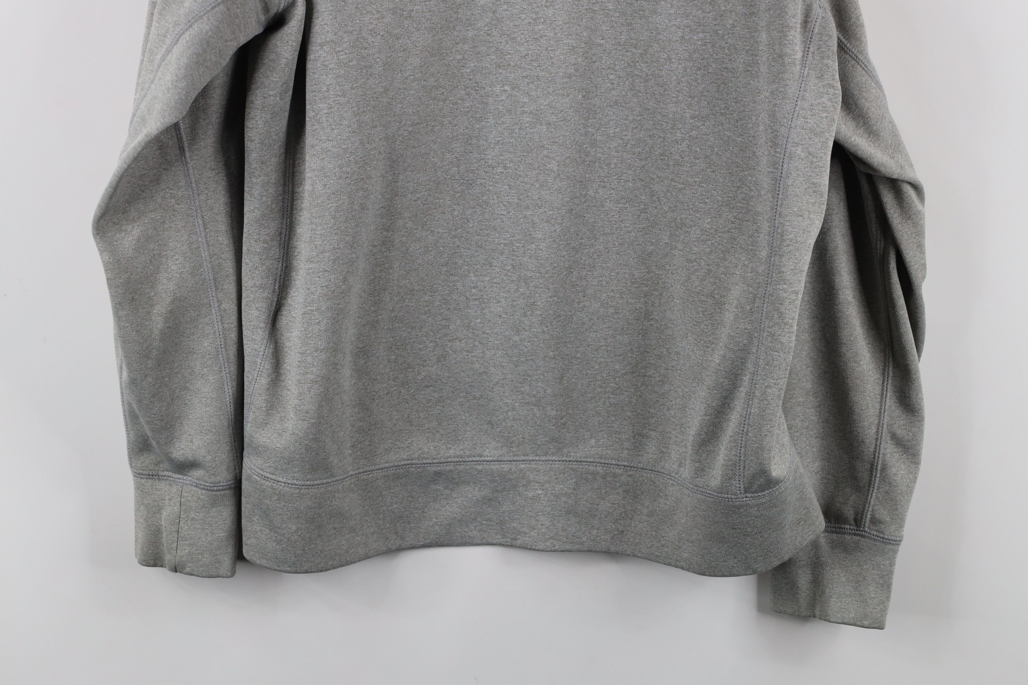 Carhartt × Vintage Vintage Y2K Carhartt Spell Out Hoodie Sweatshirt Gray Size L / US 10 / IT 46 - 13 Thumbnail