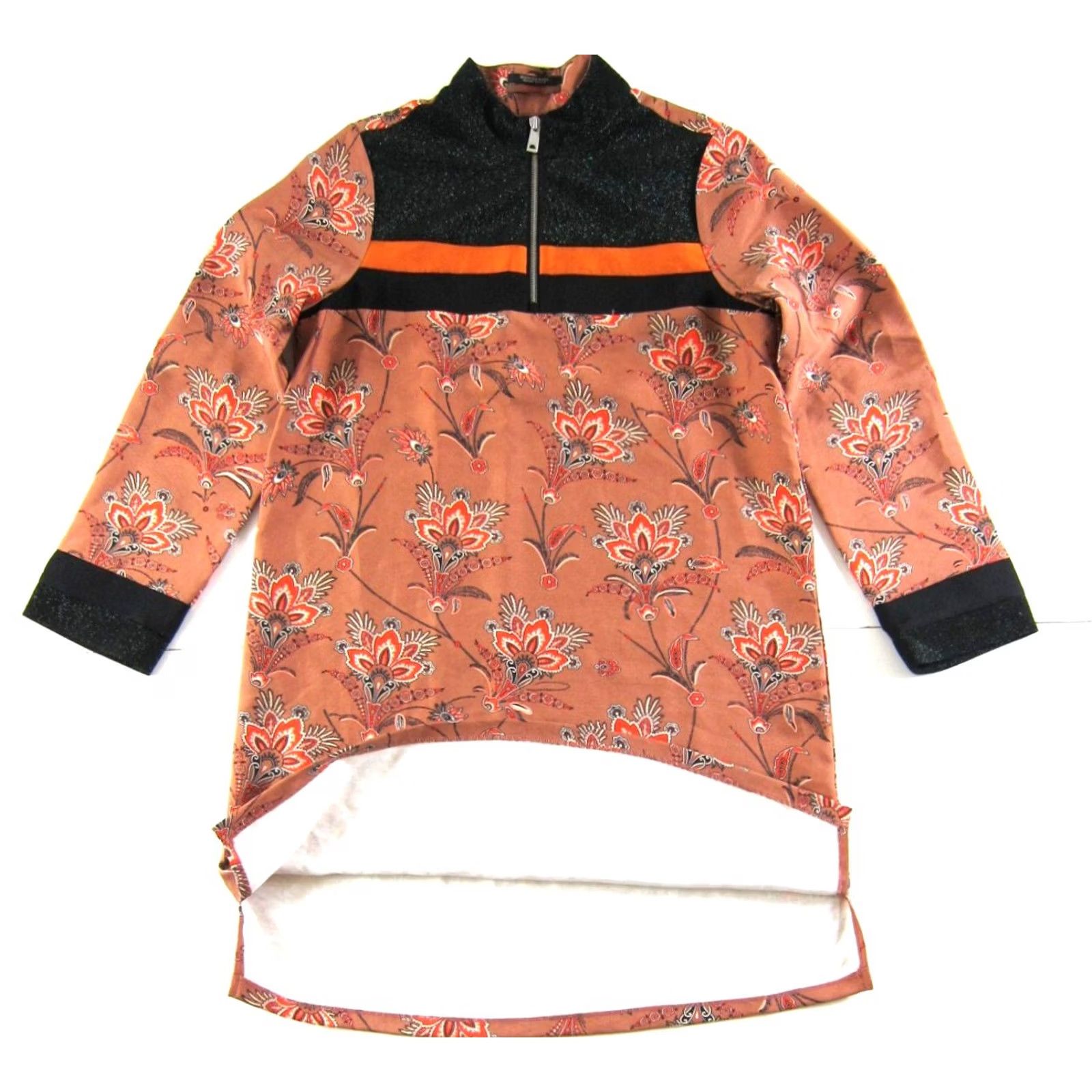 Scotch & Soda Scotch & Soda The PEAKS Floral Long Sleeve Shirt Dress S Pink Ladies Vintage No N/A Size S / US 4 / IT 40 - 5 Thumbnail
