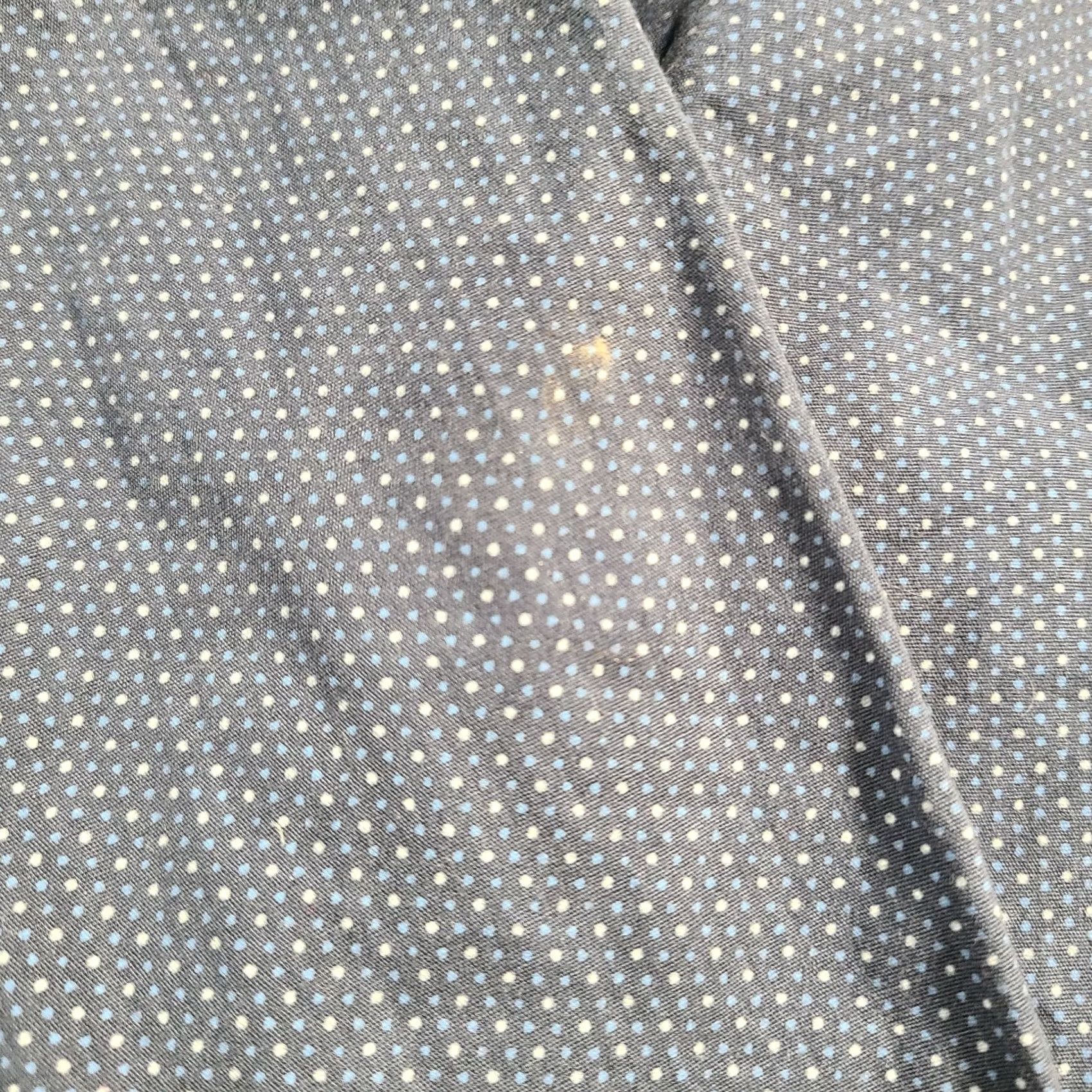 Banana Republic Banana Republic Shirt Mens XL Button-Up Blue Polka Dot Long Sleeve Regular Fit Size US XL / EU 56 / 4 - 5 Thumbnail